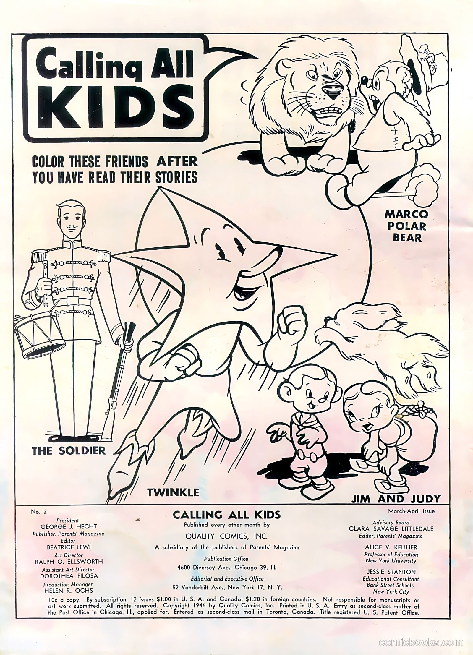 Calling All Kids #2 — page 2 of 52