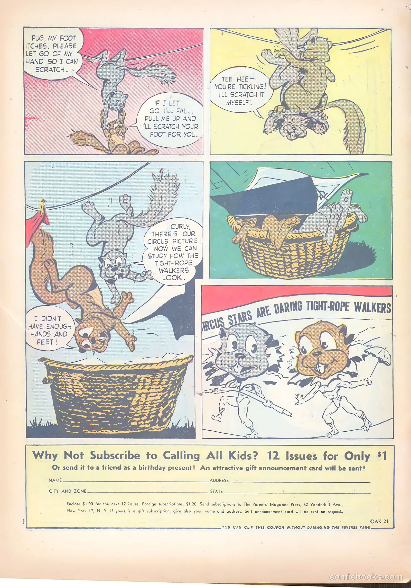 Calling All Kids #21 — page 34 of 36