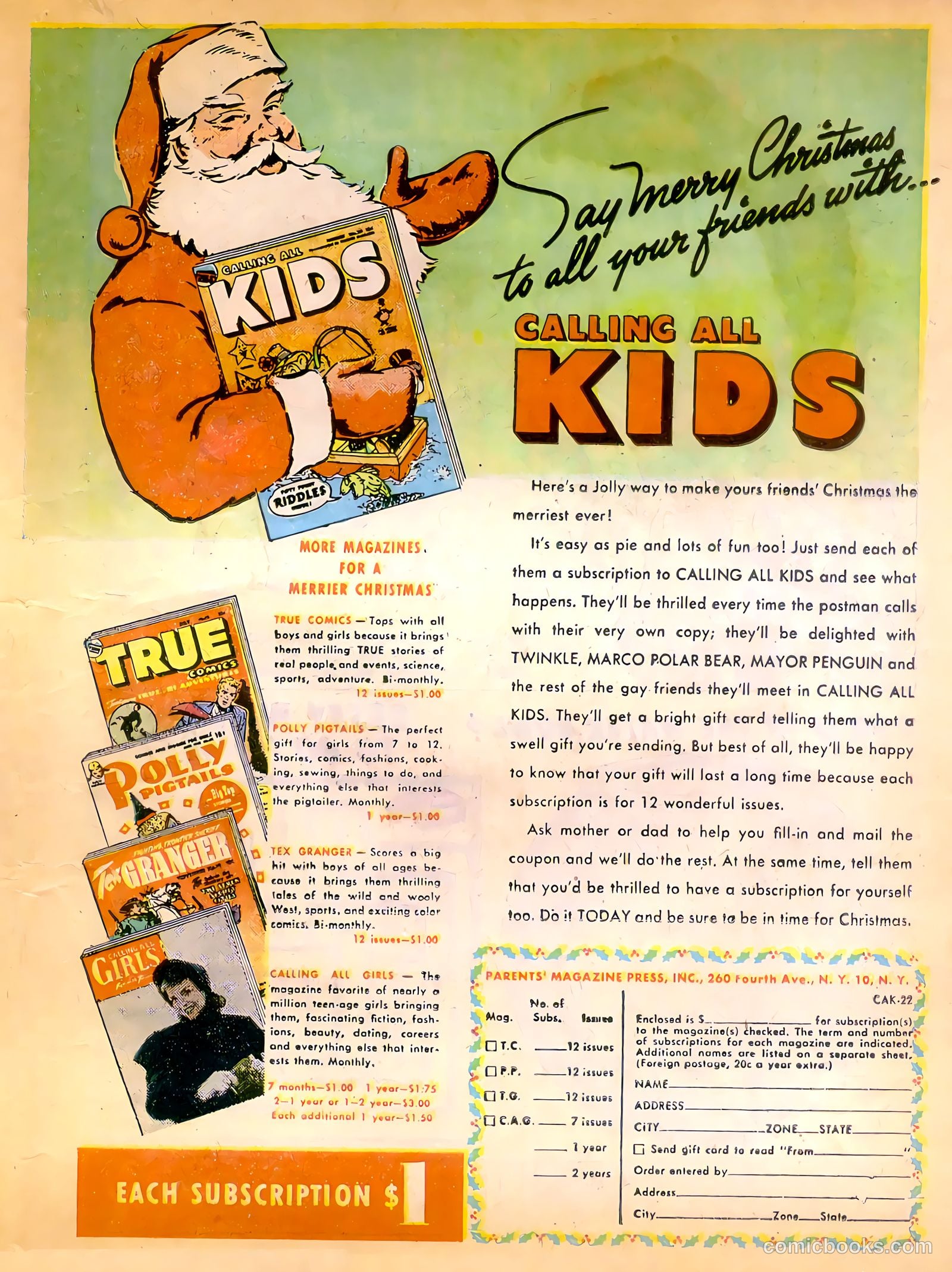 Calling All Kids #22 — page 13 of 36