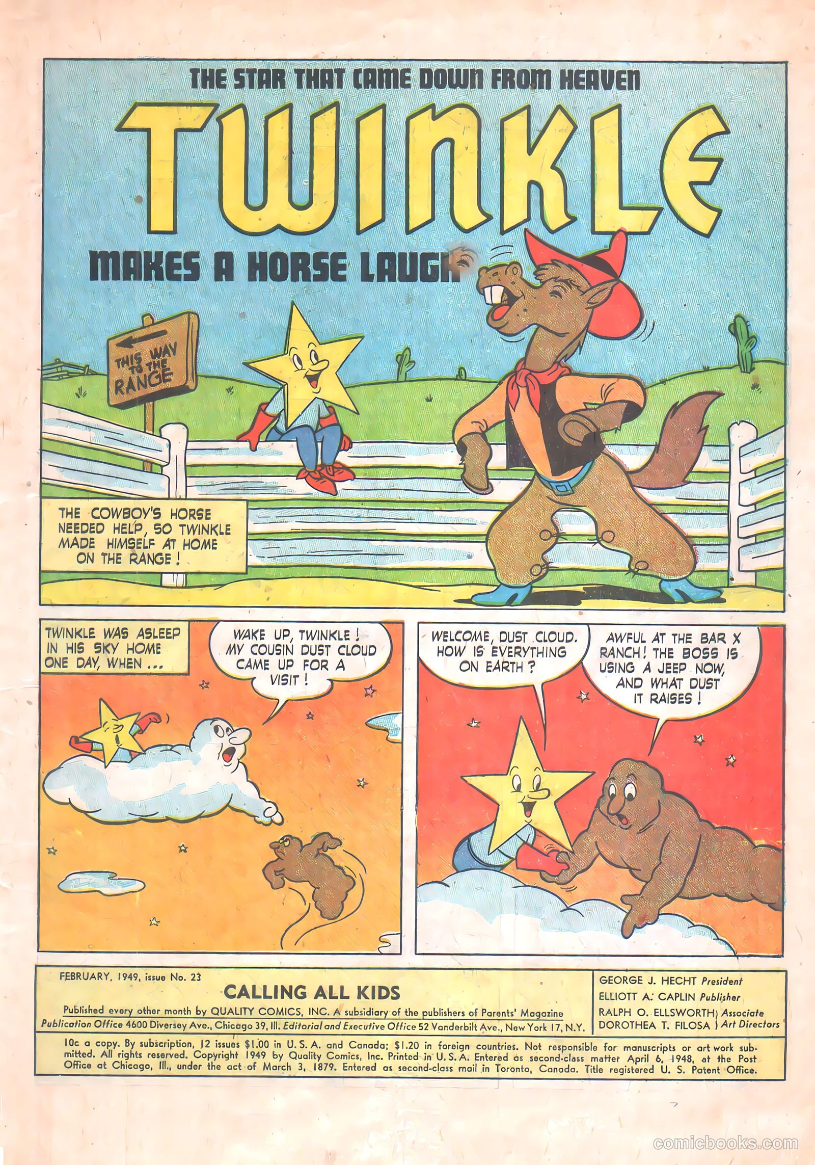Calling All Kids #23 — page 3 of 35