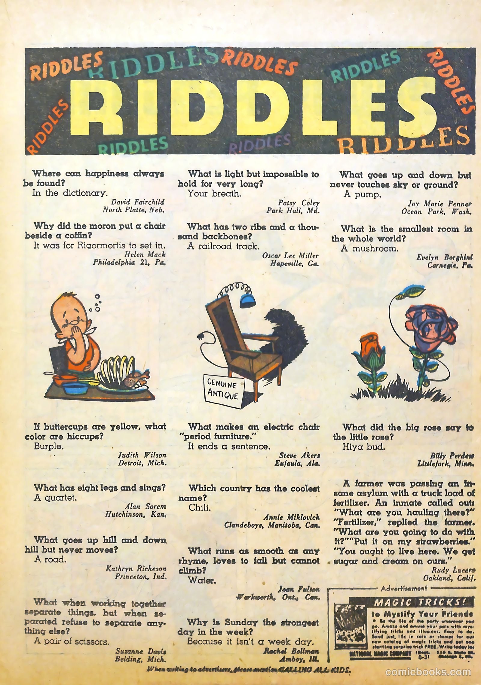 Calling All Kids #24 — page 21 of 37