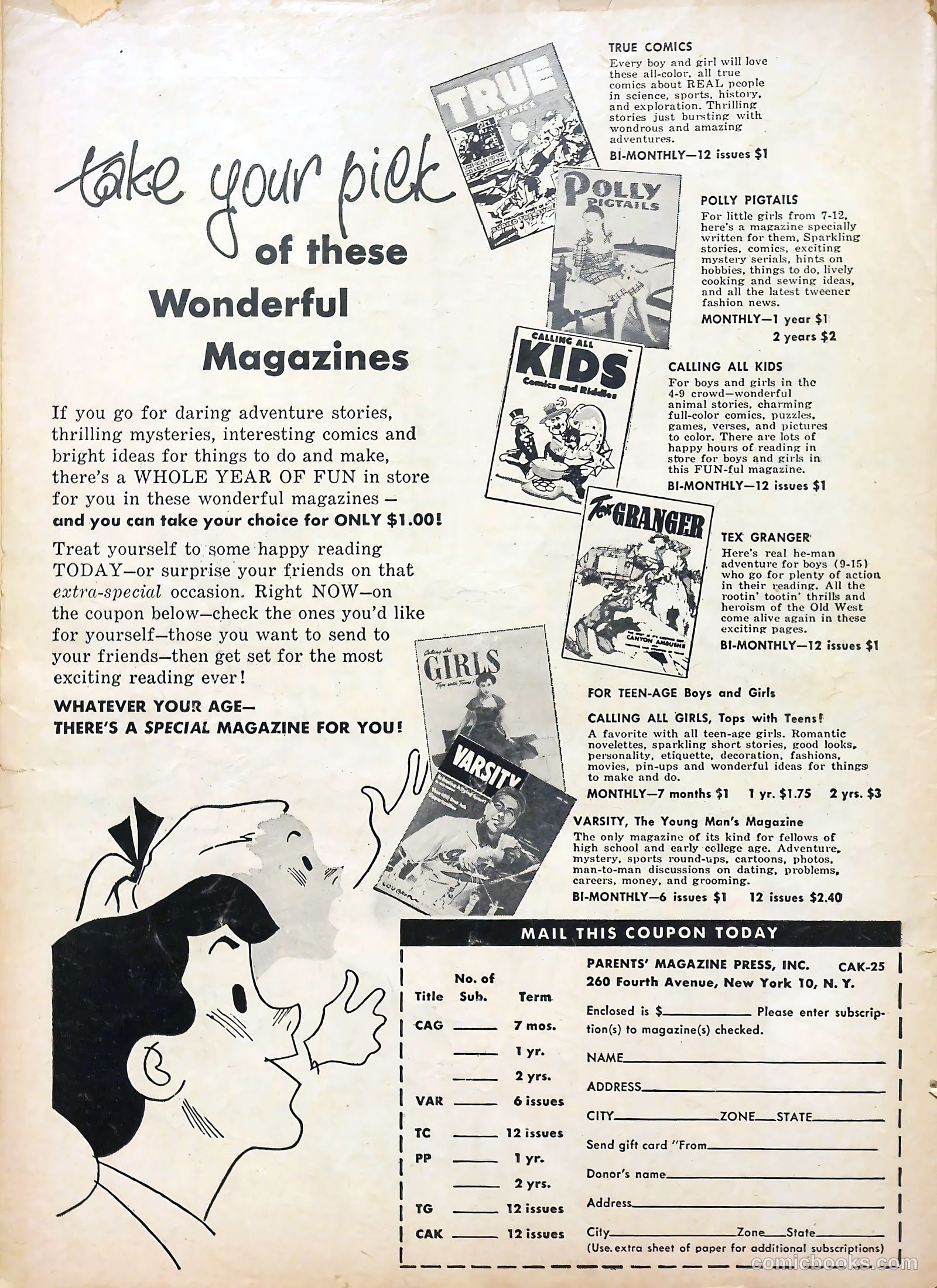 Calling All Kids #25 — page 36 of 36