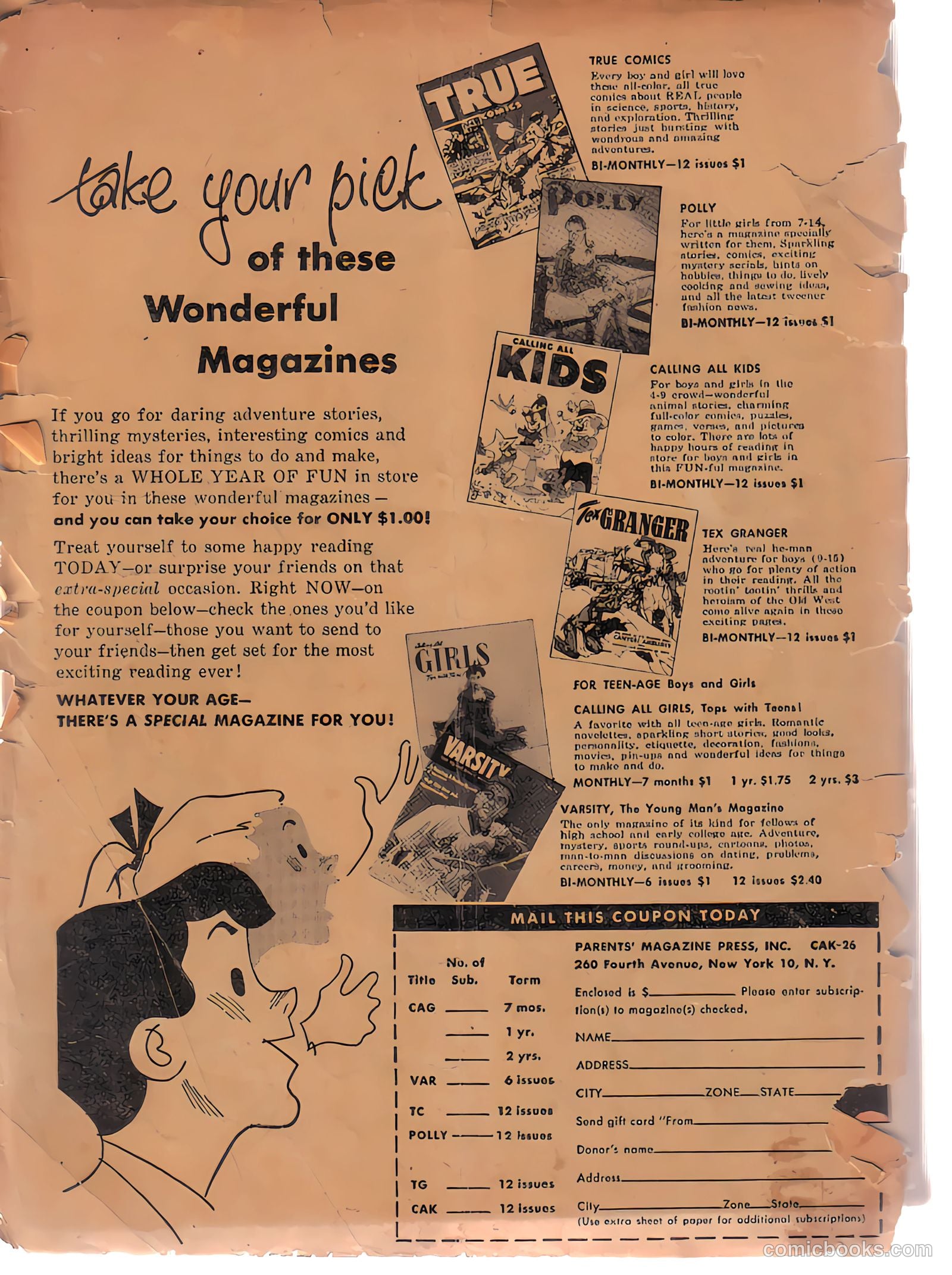 Calling All Kids #26 — page 36 of 36