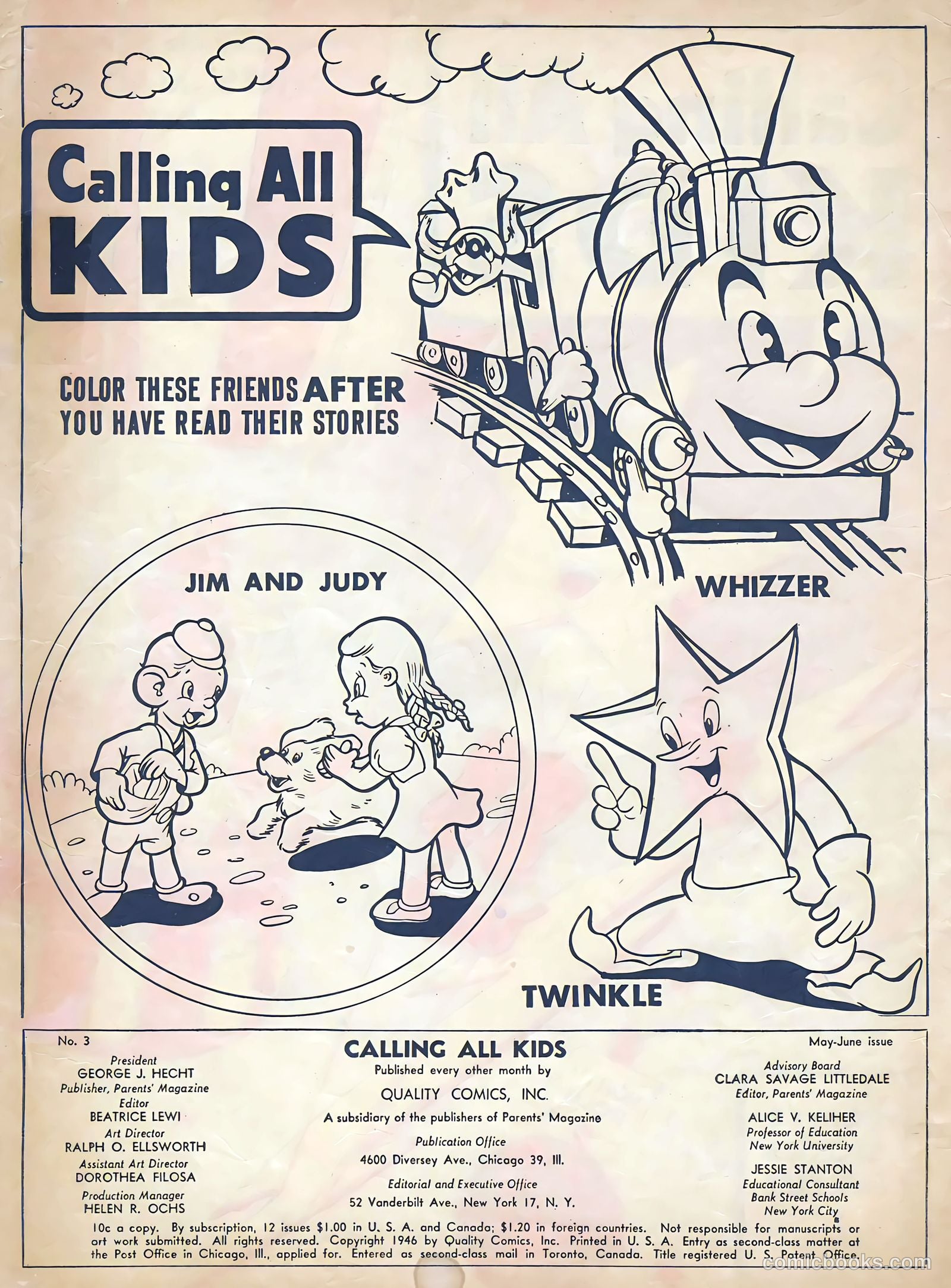 Calling All Kids #3 — page 2 of 53