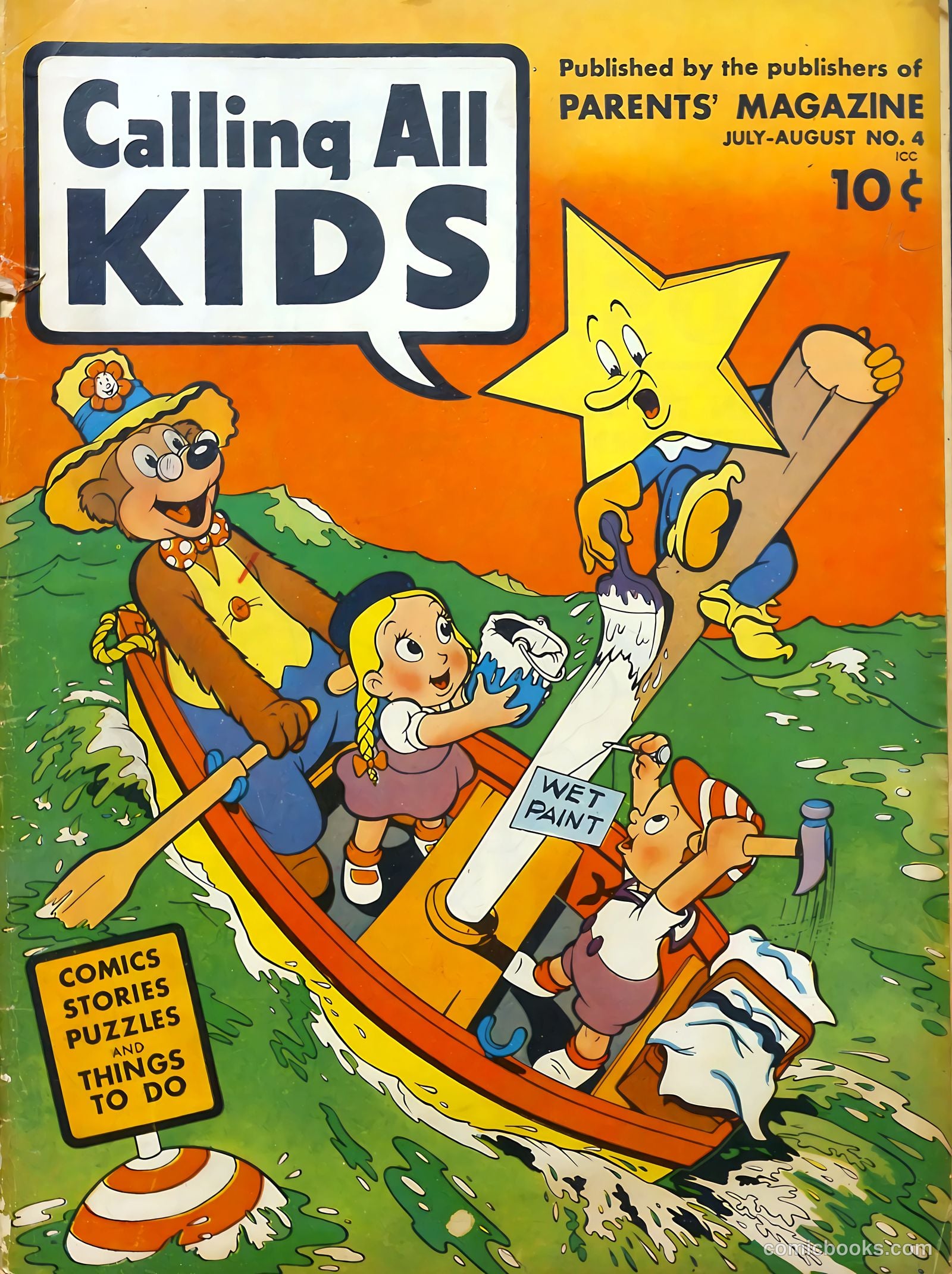 Calling All Kids #4 — page 1 of 52
