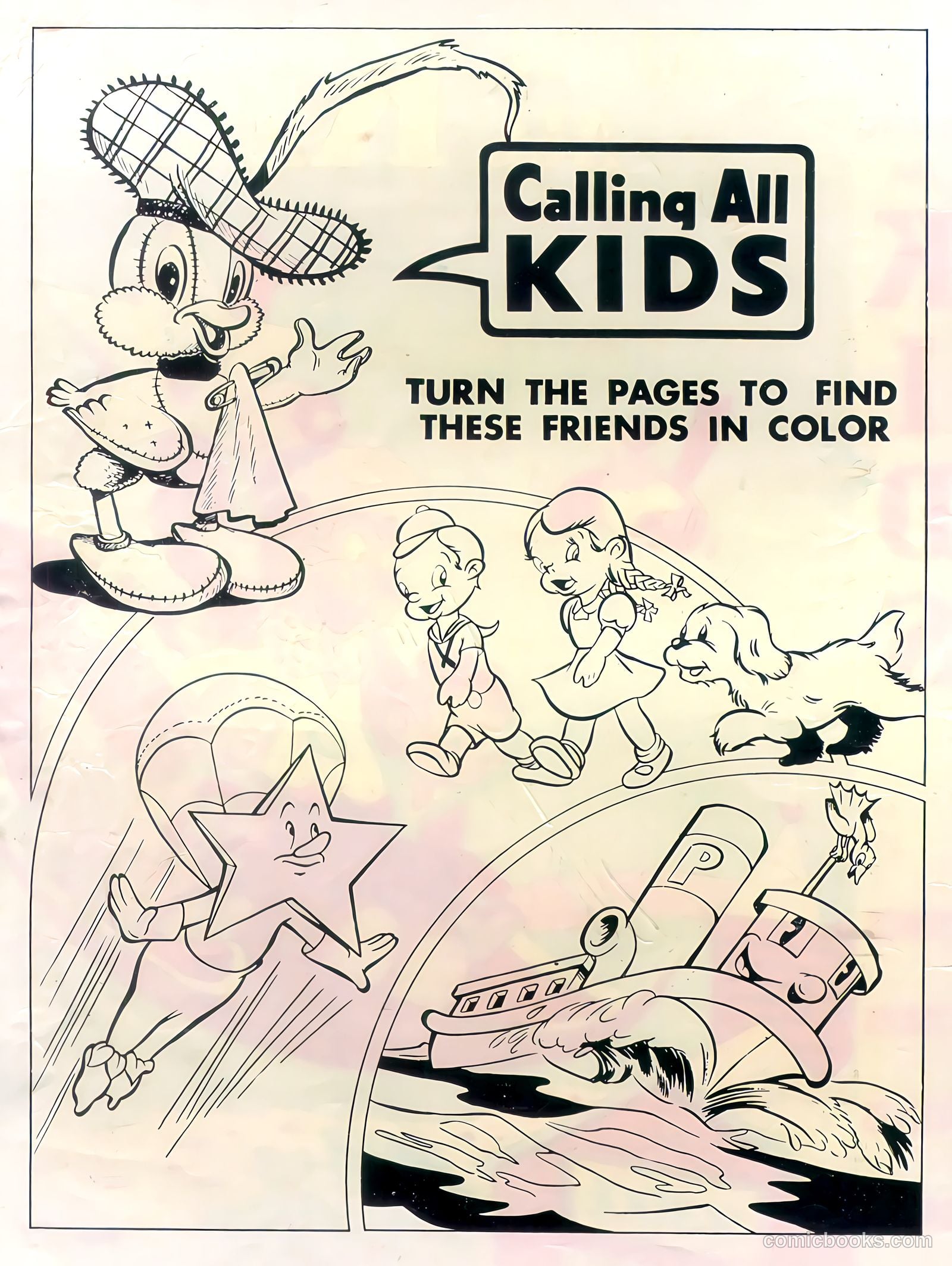 Calling All Kids #5 — page 2 of 52