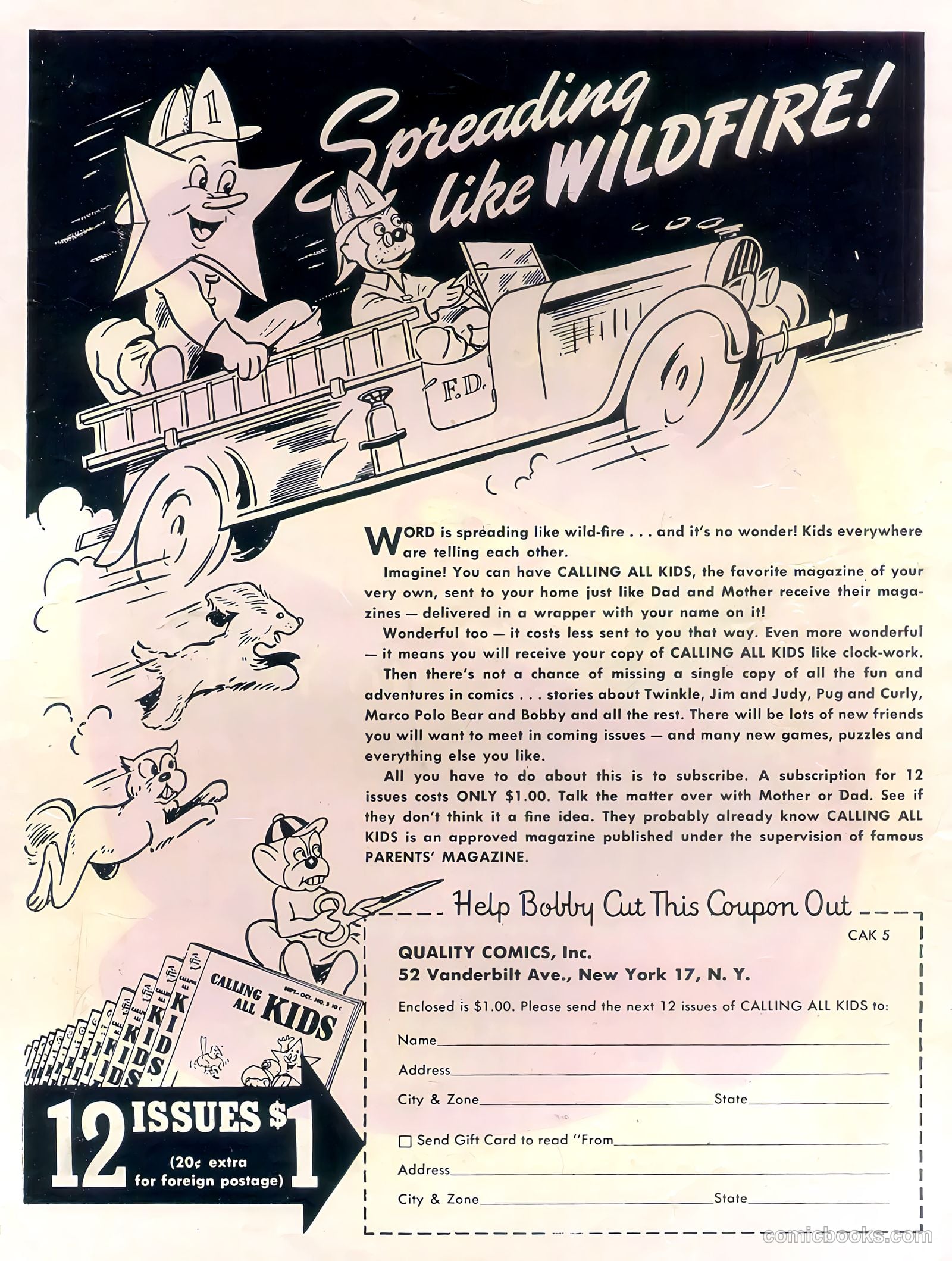 Calling All Kids #5 — page 51 of 52