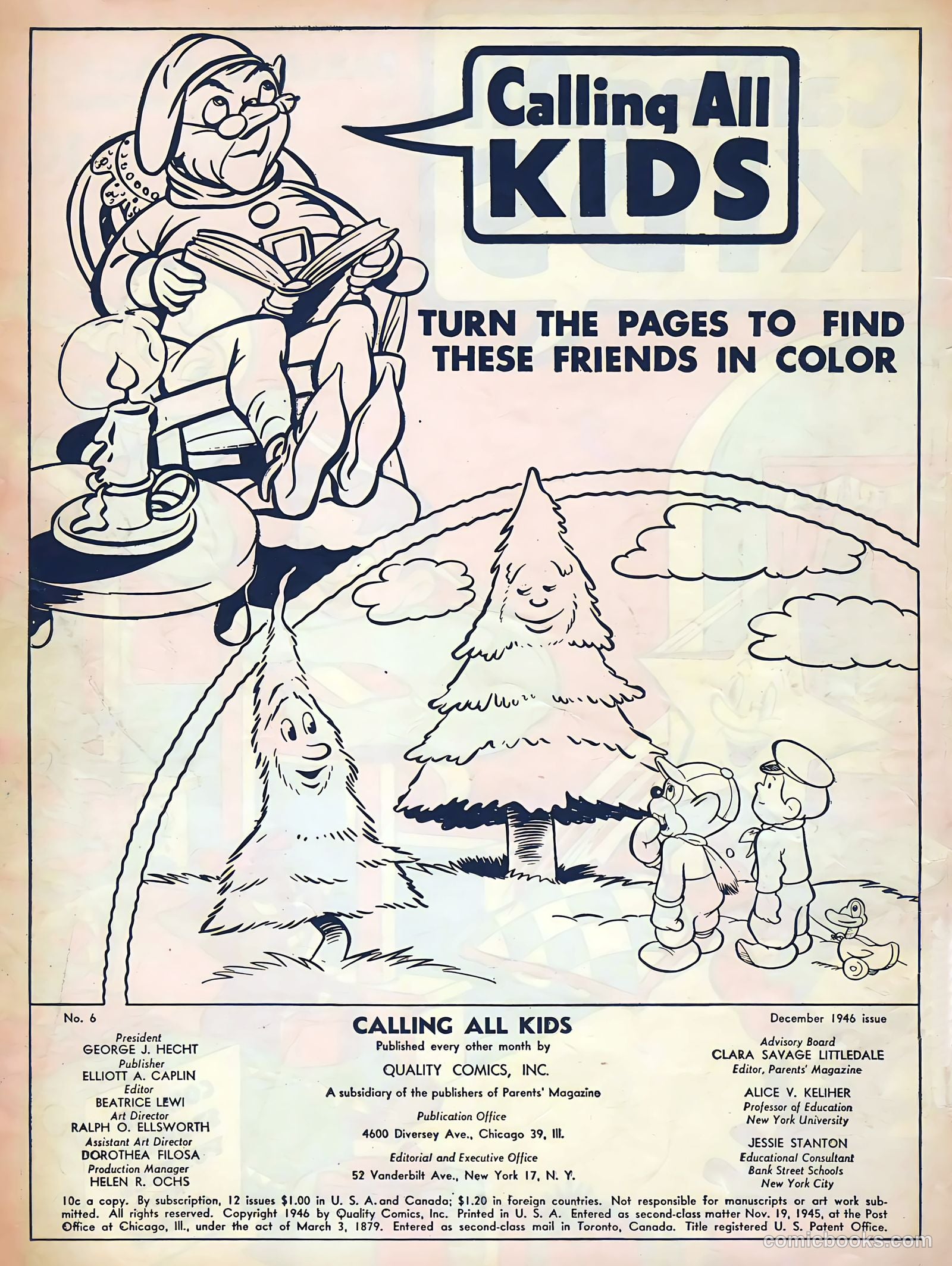 Calling All Kids #6 — page 2 of 52