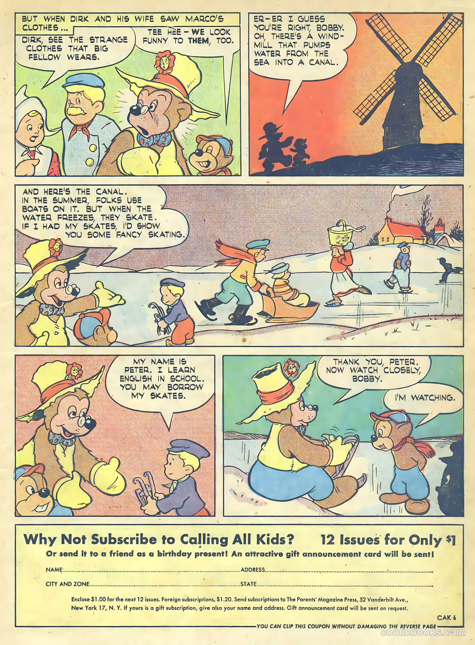 Calling All Kids #6 — page 21 of 52