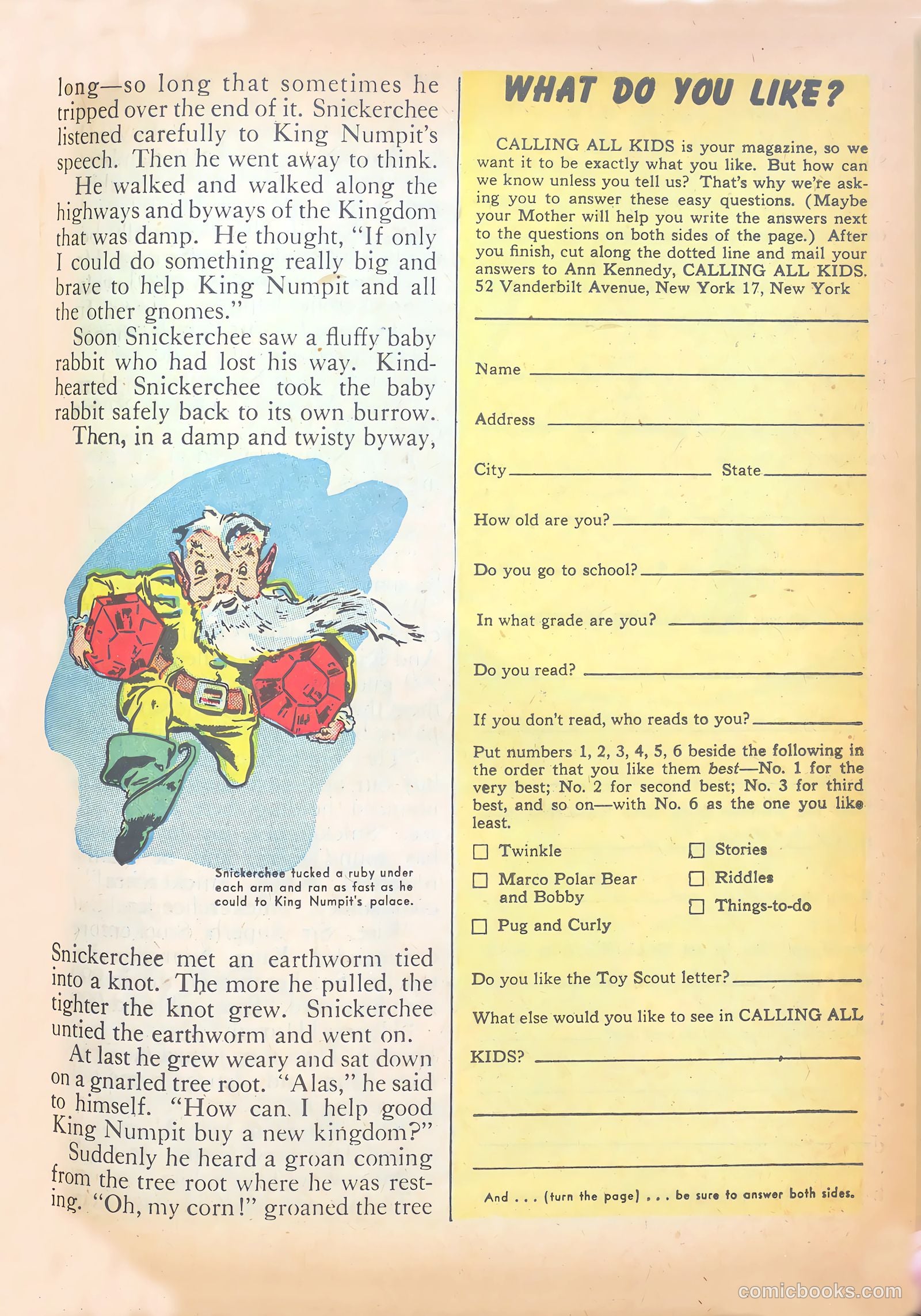 Calling All Kids #9 — page 23 of 51