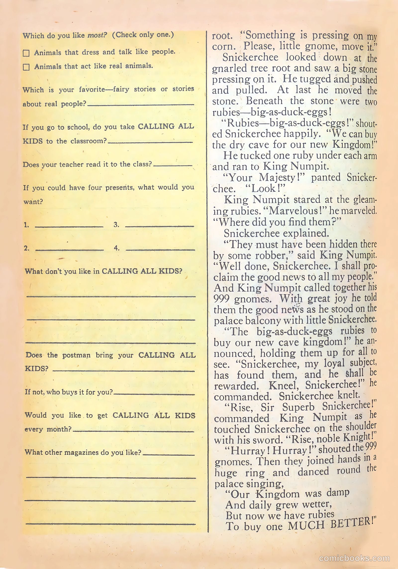 Calling All Kids #9 — page 24 of 51