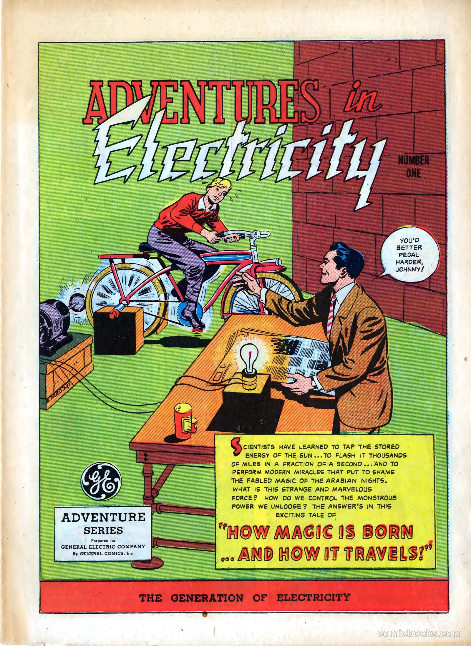 Adventures in Electricity #1 — page 1 of 16