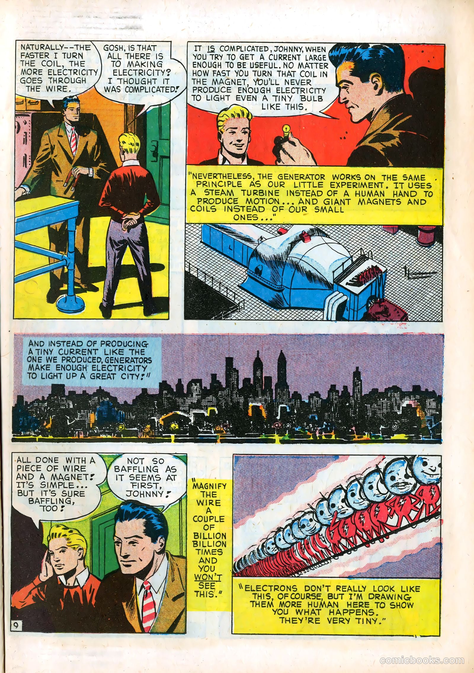 Adventures in Electricity #1 — page 9 of 16