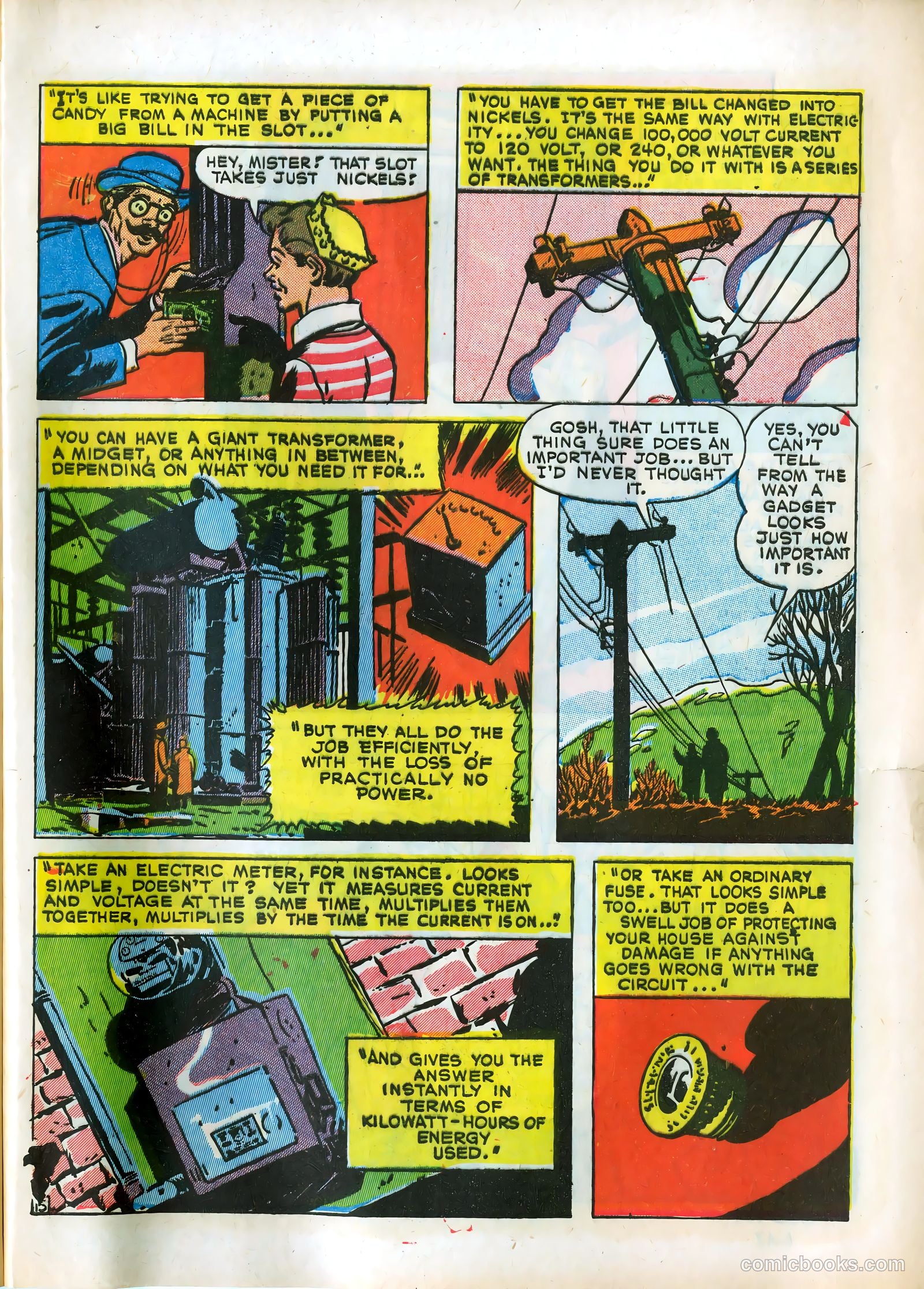 Adventures in Electricity #1 — page 15 of 16