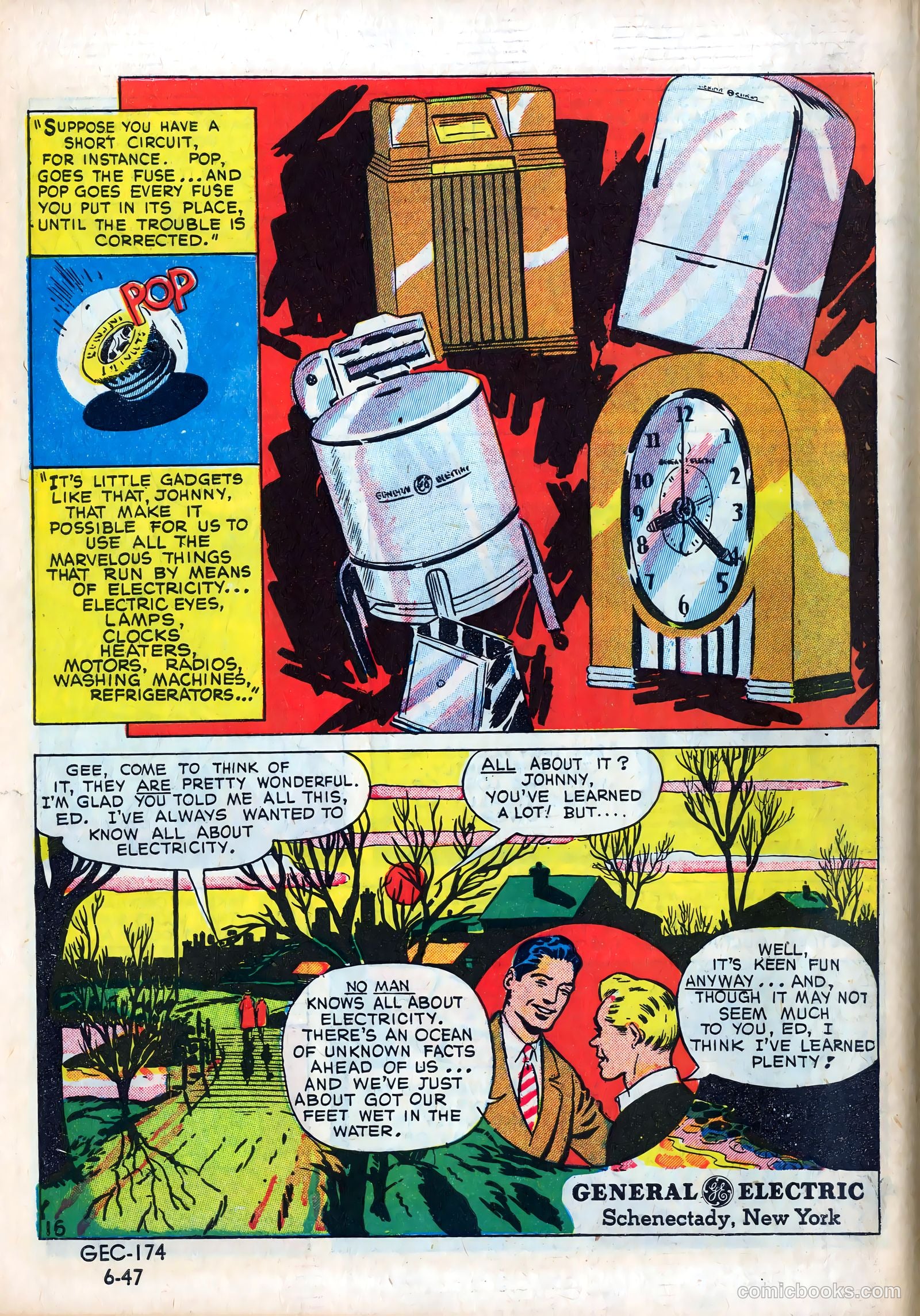 Adventures in Electricity #1 — page 16 of 16