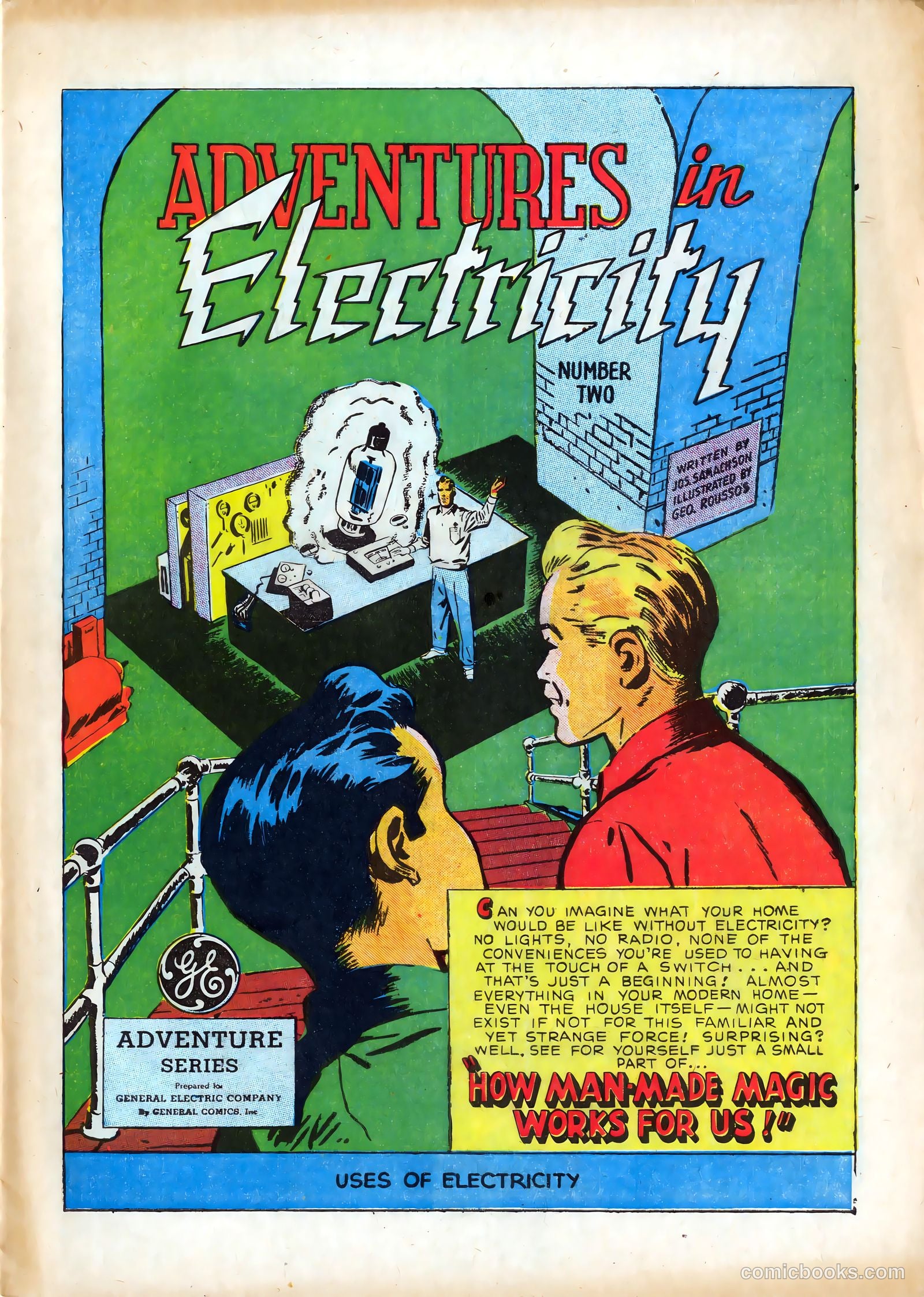 Adventures in Electricity #2 — page 1 of 16
