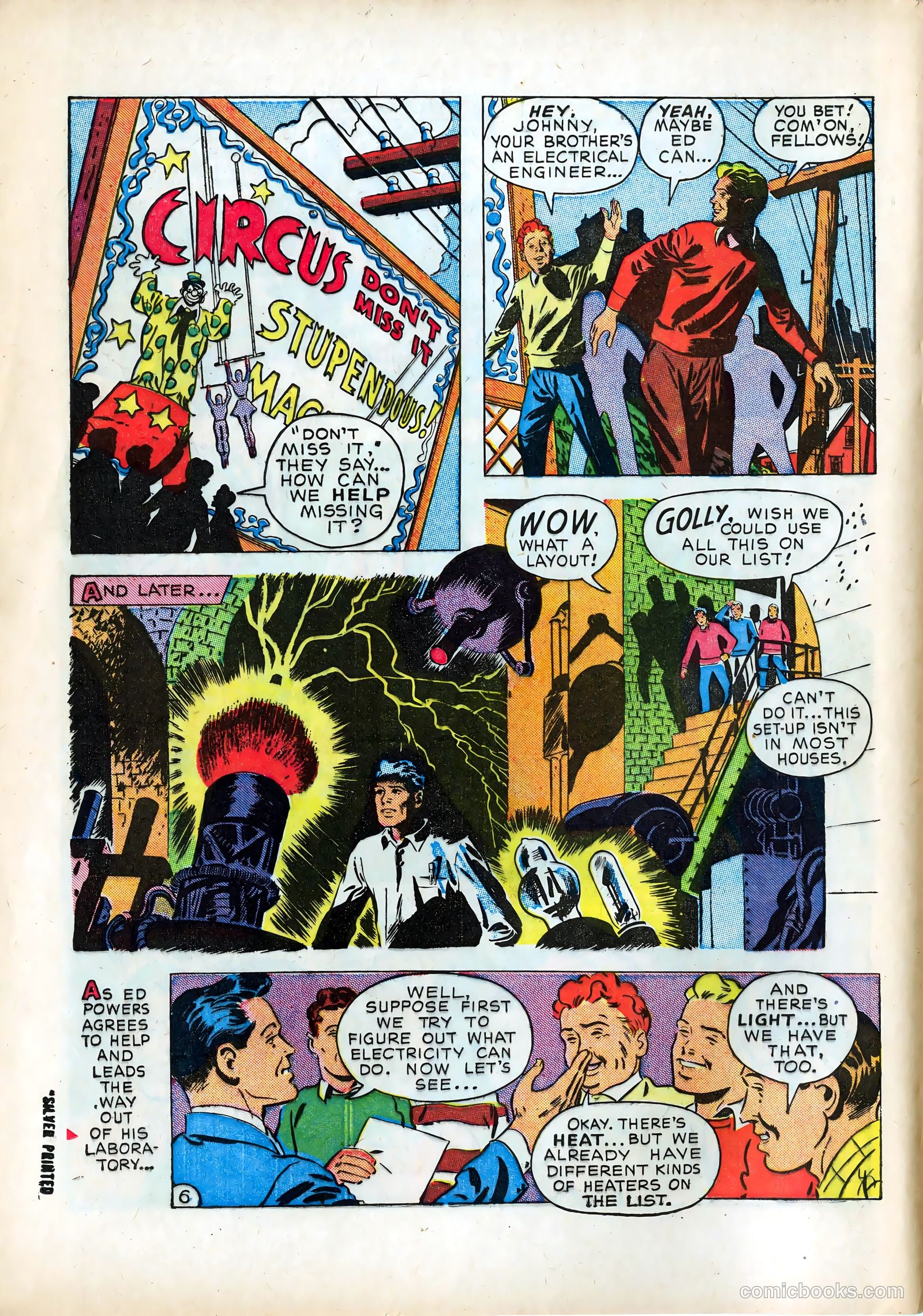 Adventures in Electricity #2 — page 6 of 16