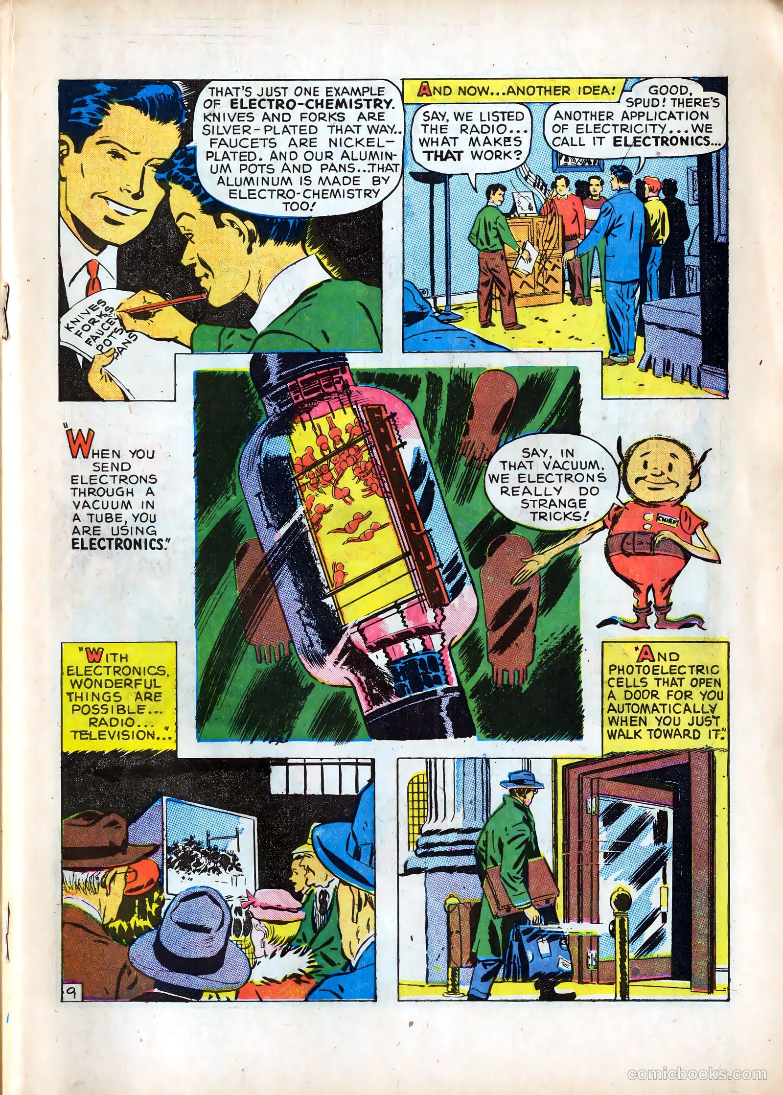 Adventures in Electricity #2 — page 9 of 16