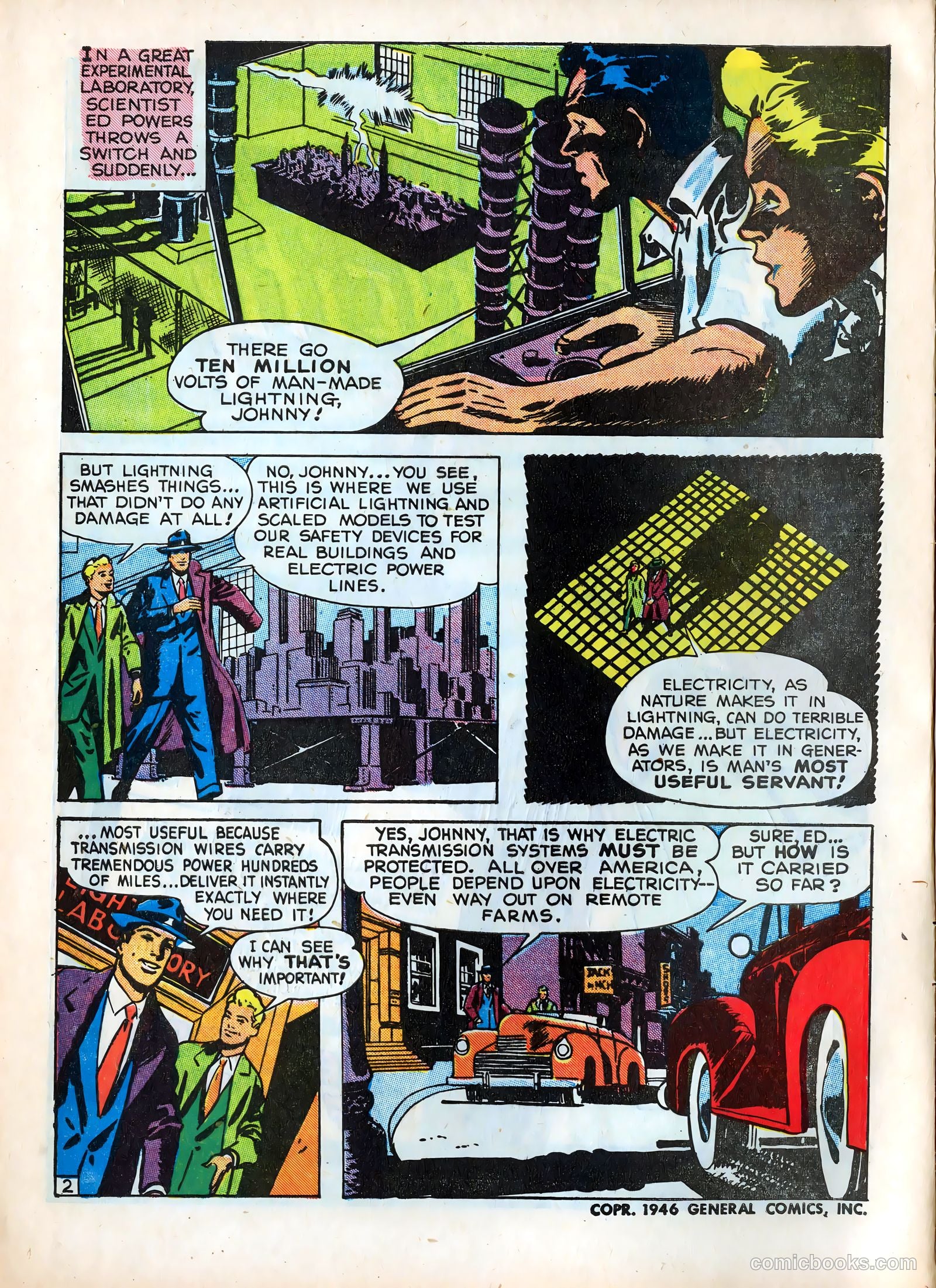 Adventures in Electricity #3 — page 2 of 16