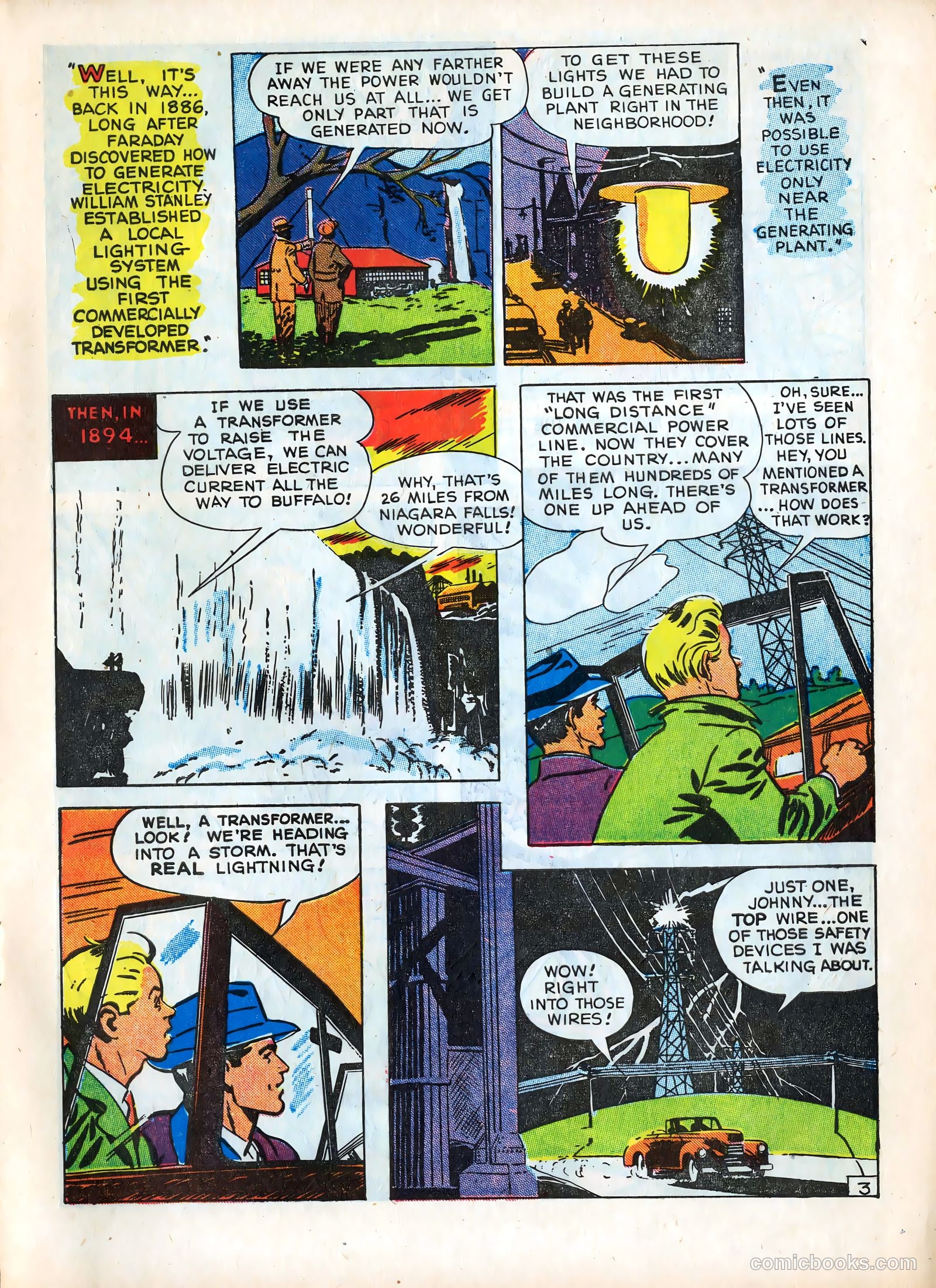 Adventures in Electricity #3 — page 3 of 16