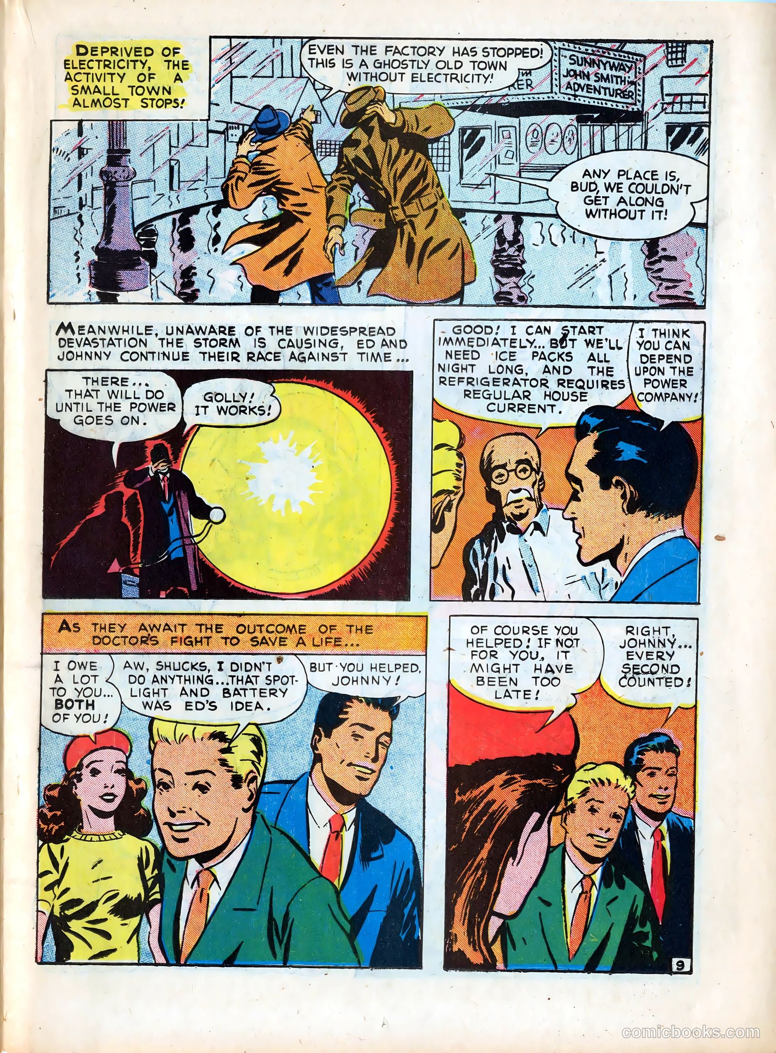 Adventures in Electricity #3 — page 9 of 16