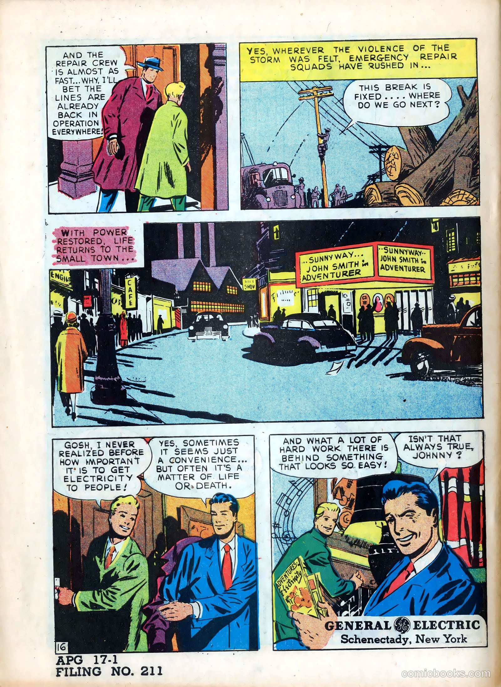 Adventures in Electricity #3 — page 16 of 16