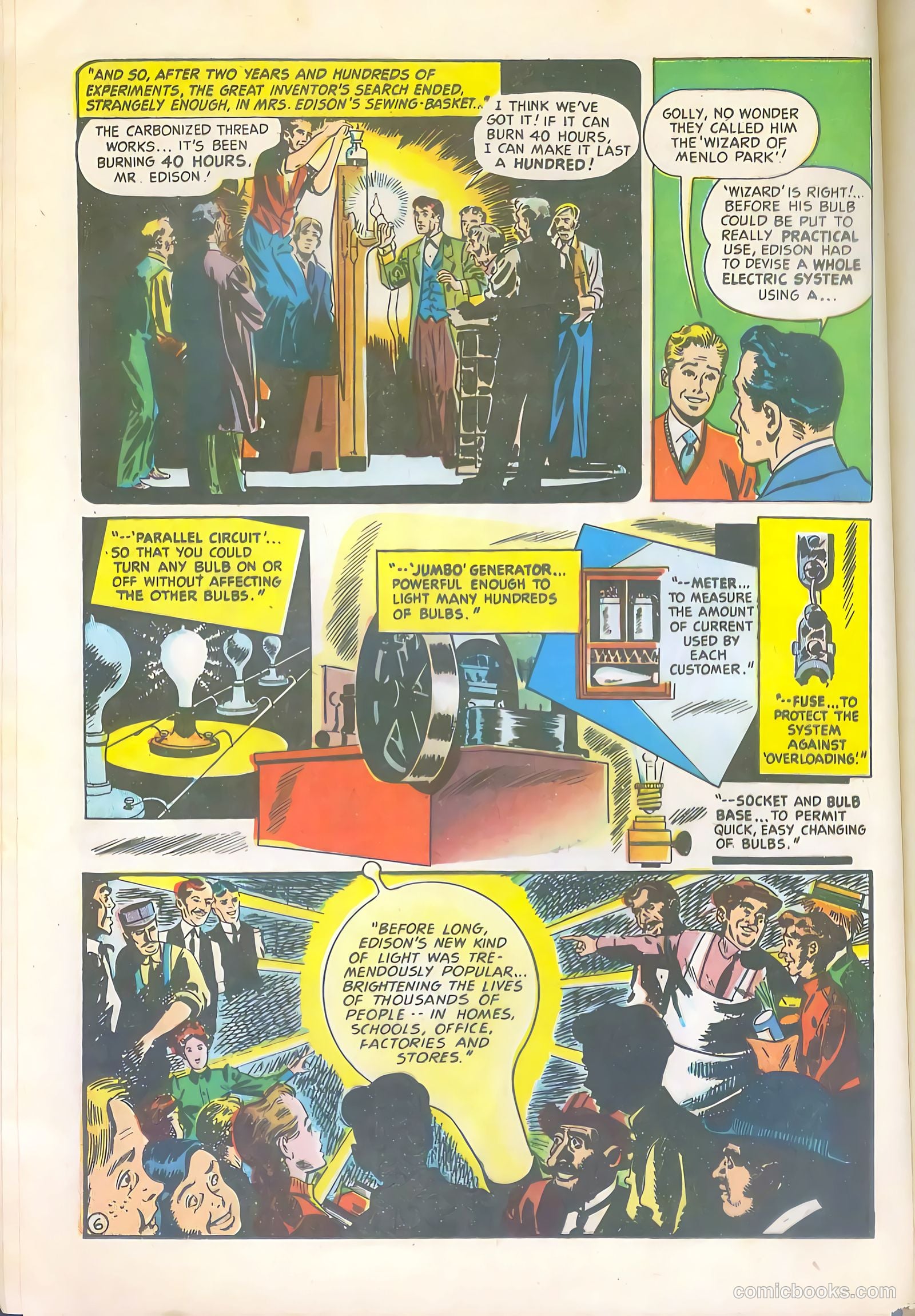 Adventures in Electricity #6 — page 6 of 16