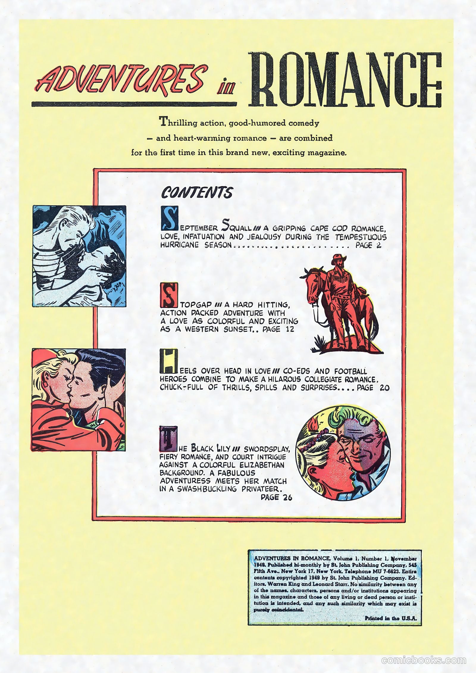 Adventures in Romance #1 — page 3 of 32