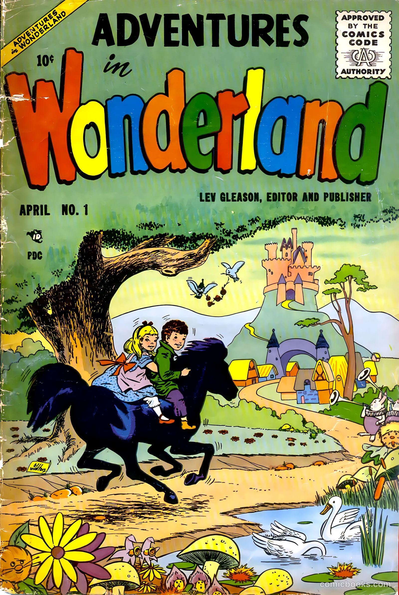 Adventures in Wonderland #1 — page 1 of 36