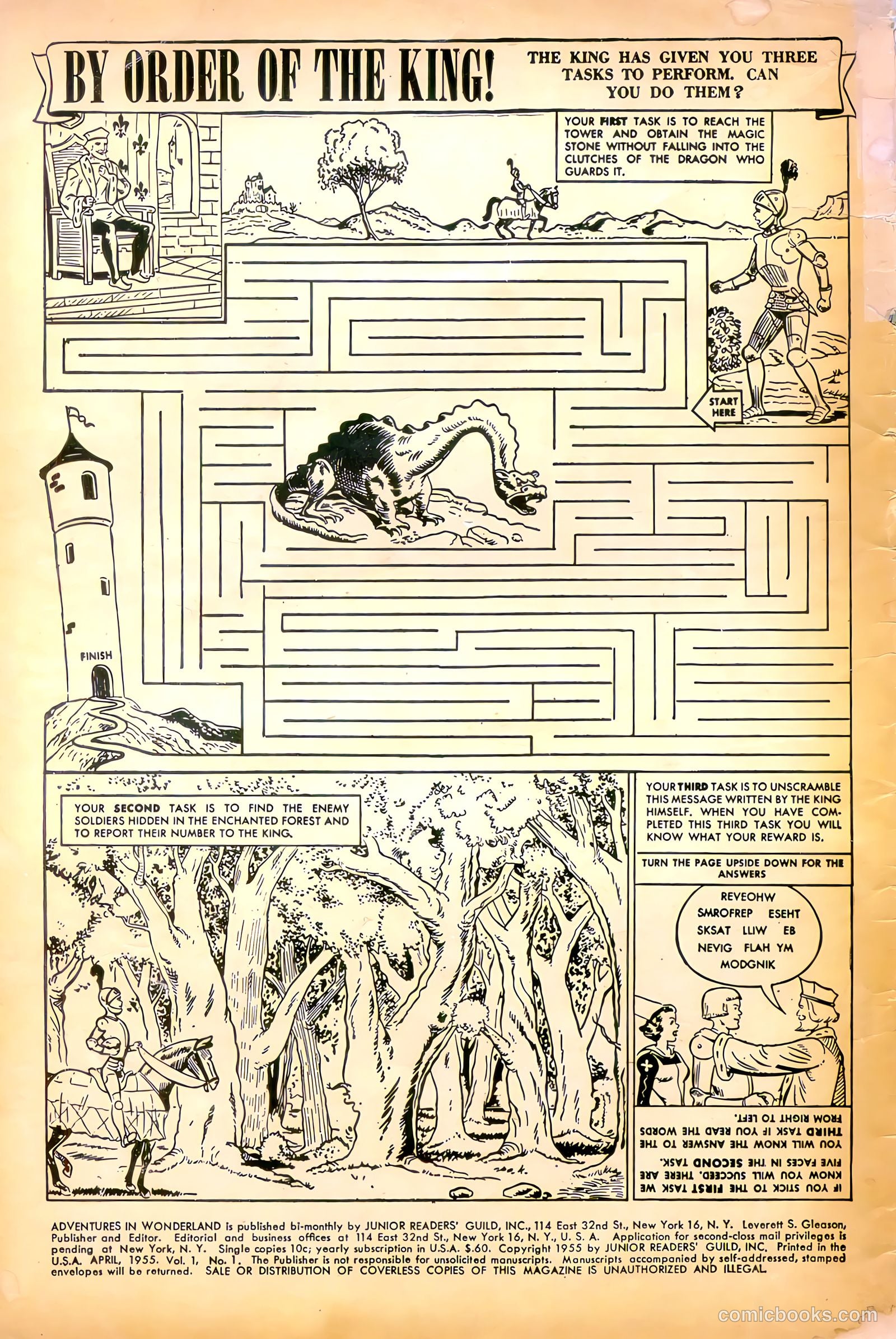 Adventures in Wonderland #1 — page 2 of 36