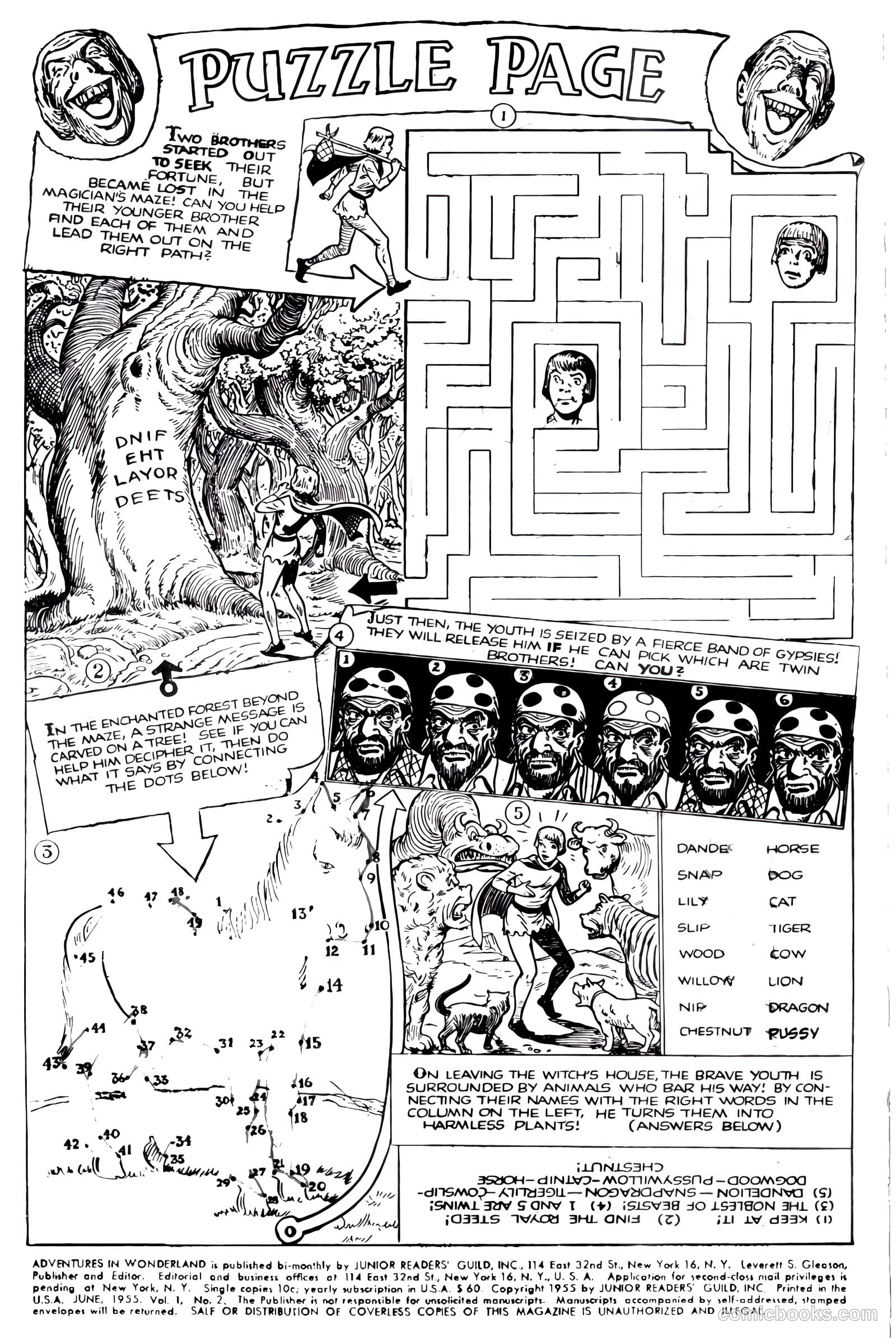 Adventures in Wonderland #2 — page 2 of 36