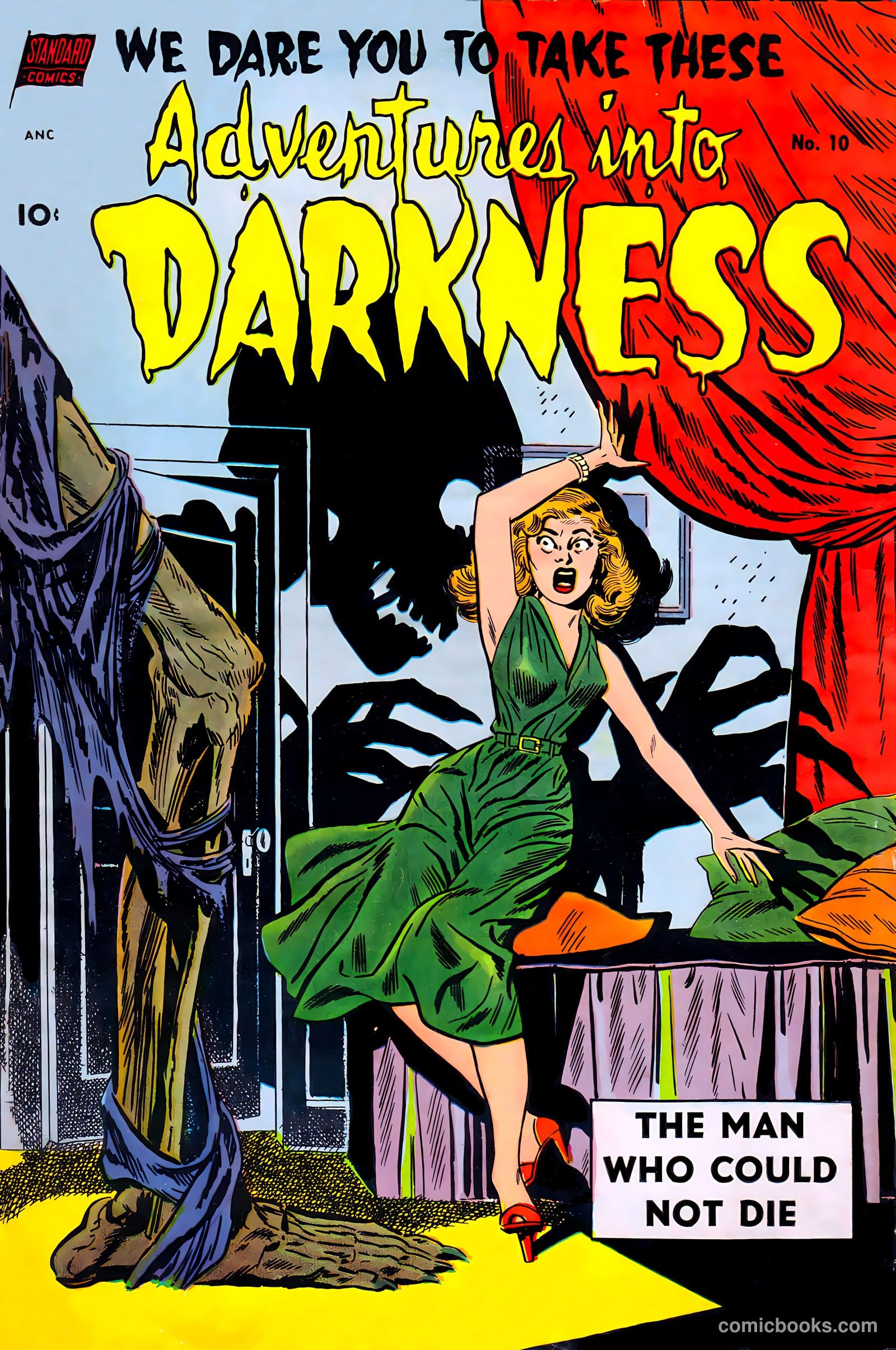 Adventures into Darkness #10 — page 1 of 36