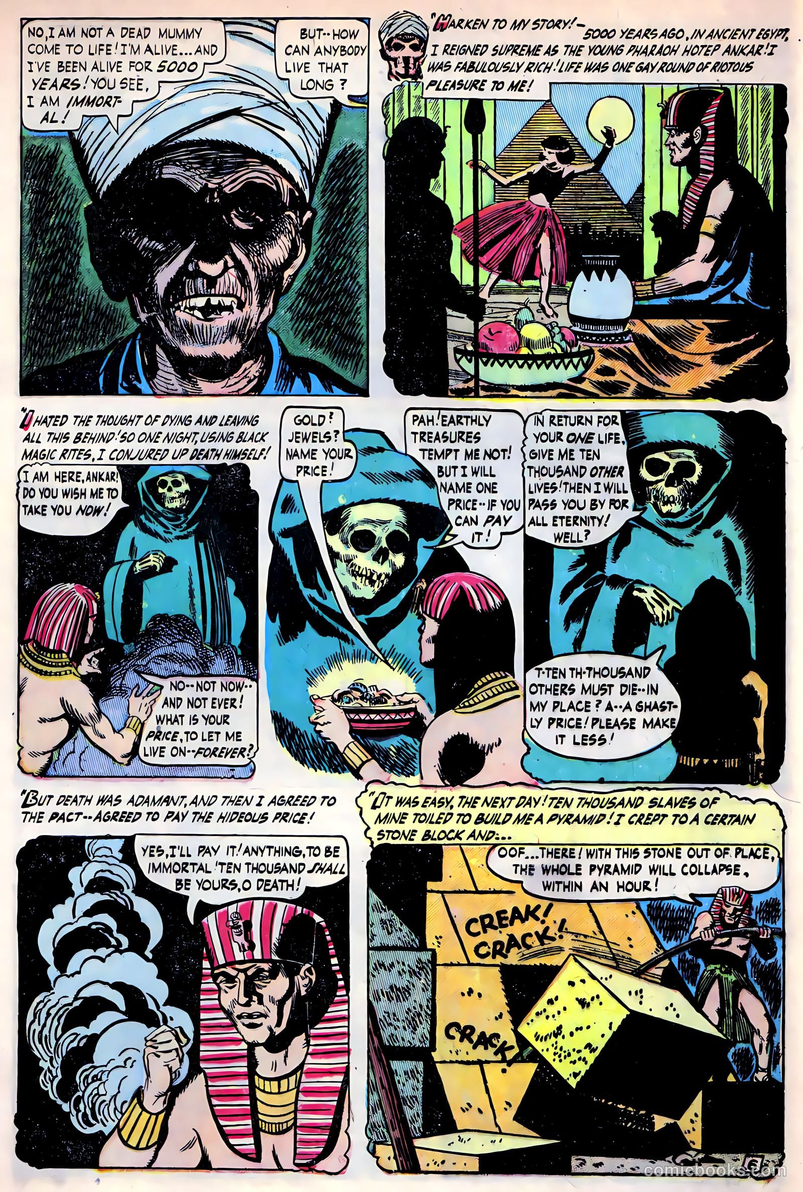 Adventures into Darkness #10 — page 8 of 36