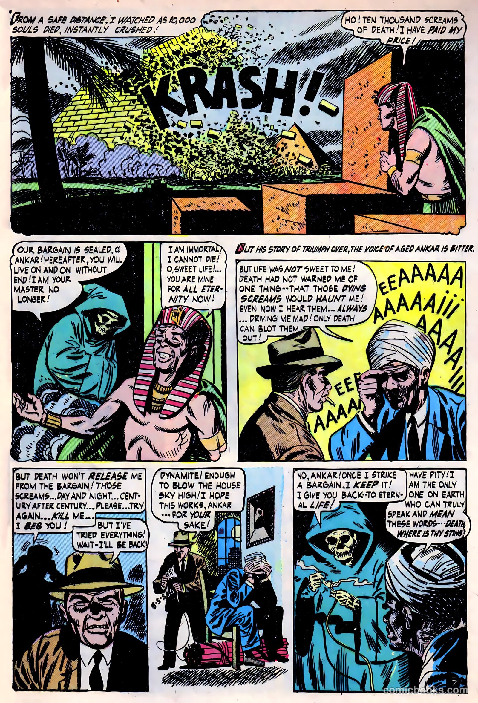Adventures into Darkness #10 — page 9 of 36