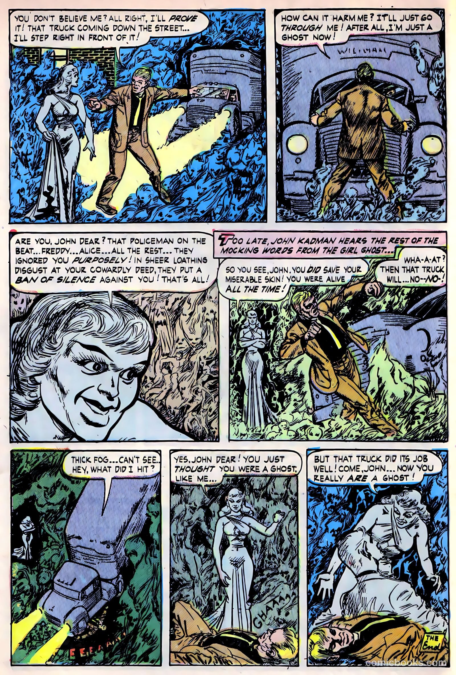 Adventures into Darkness #10 — page 16 of 36