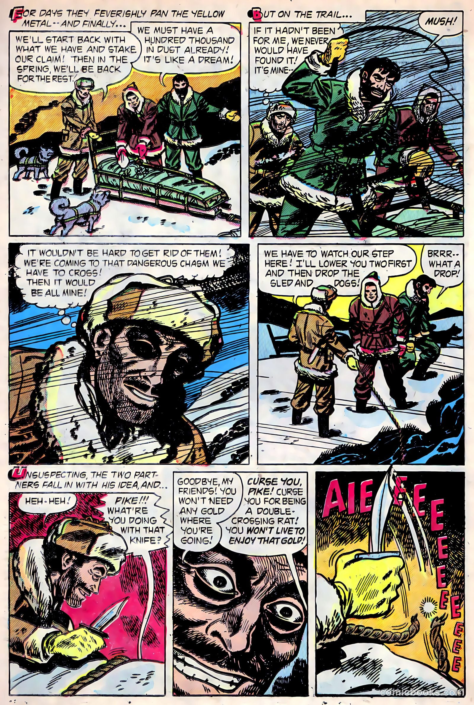 Adventures into Darkness #10 — page 22 of 36