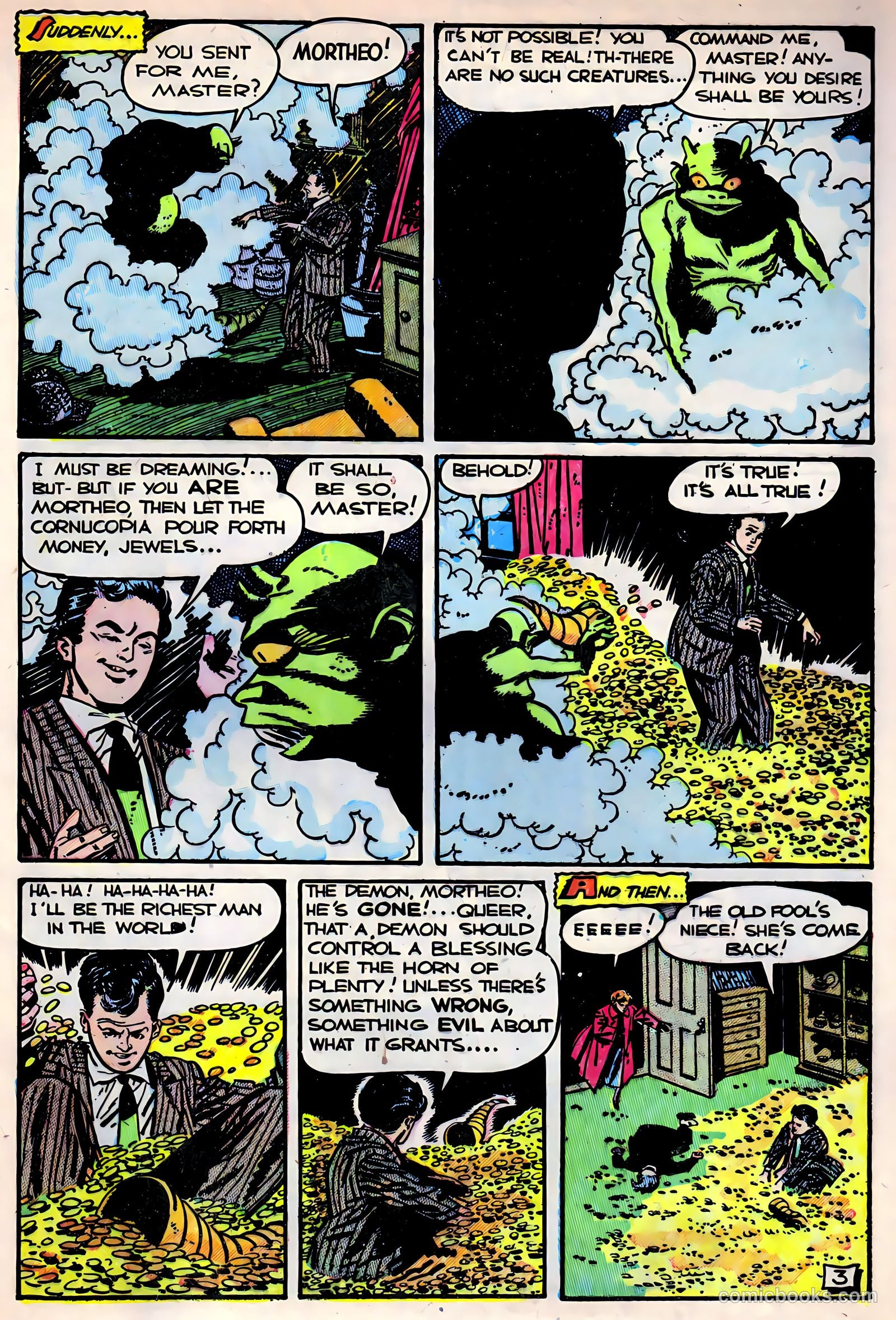 Adventures into Darkness #10 — page 29 of 36