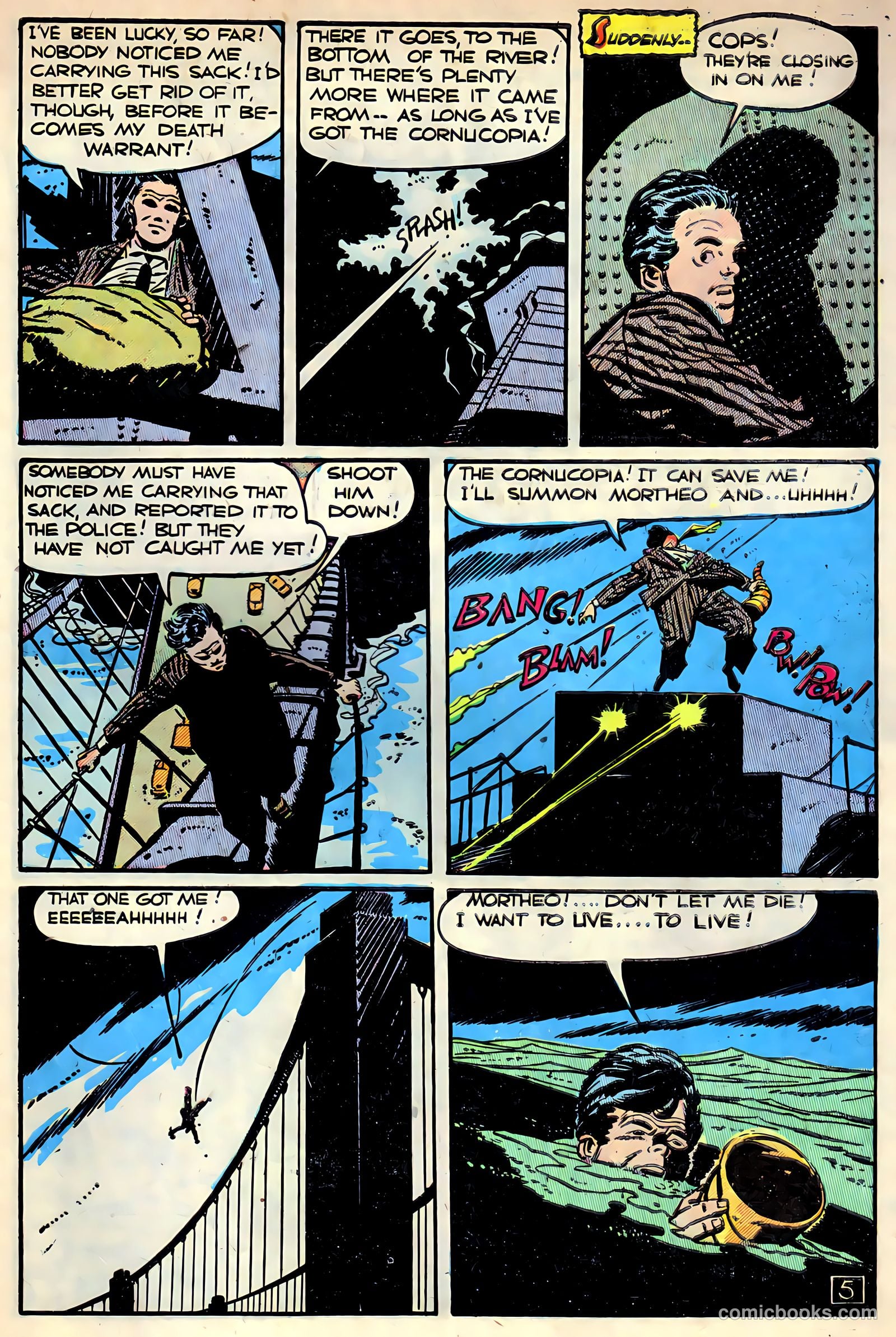 Adventures into Darkness #10 — page 31 of 36