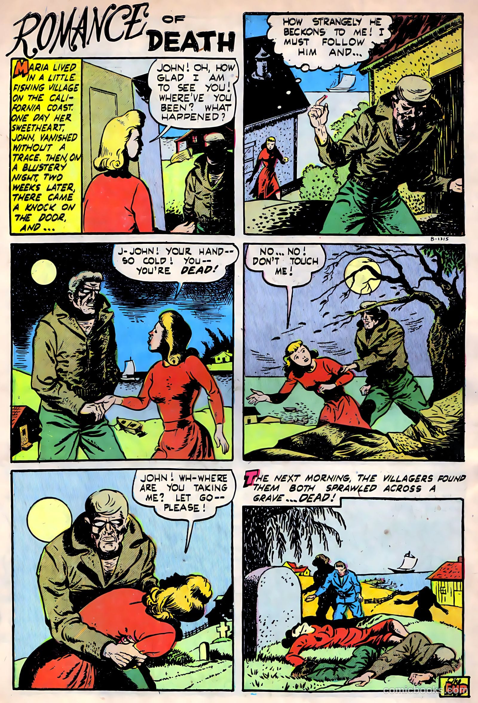 Adventures into Darkness #10 — page 34 of 36