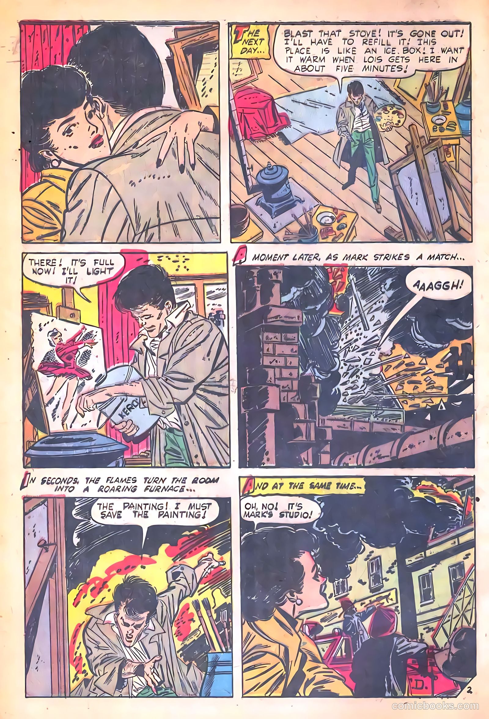 Adventures into Darkness #11 — page 4 of 36