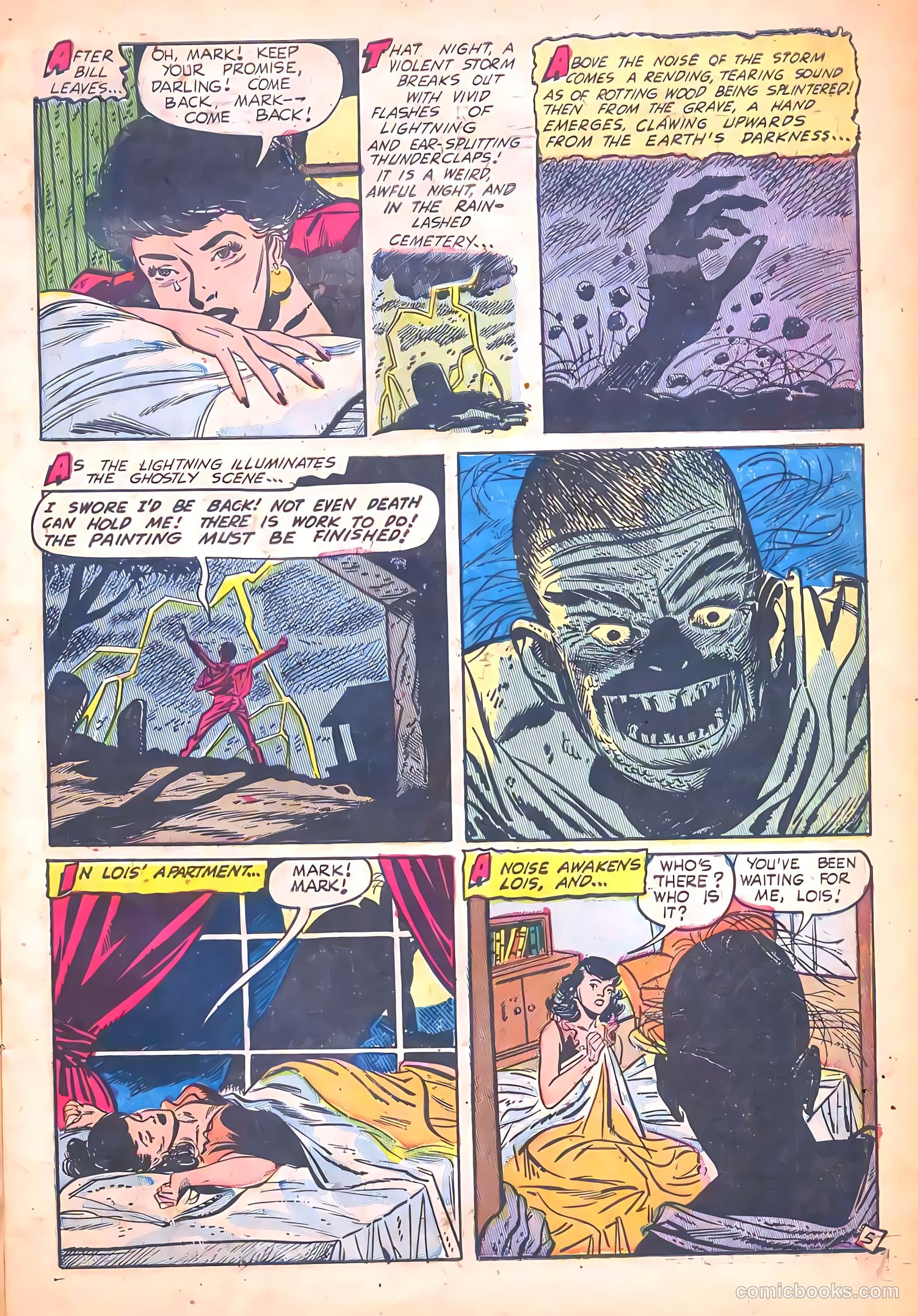 Adventures into Darkness #11 — page 7 of 36