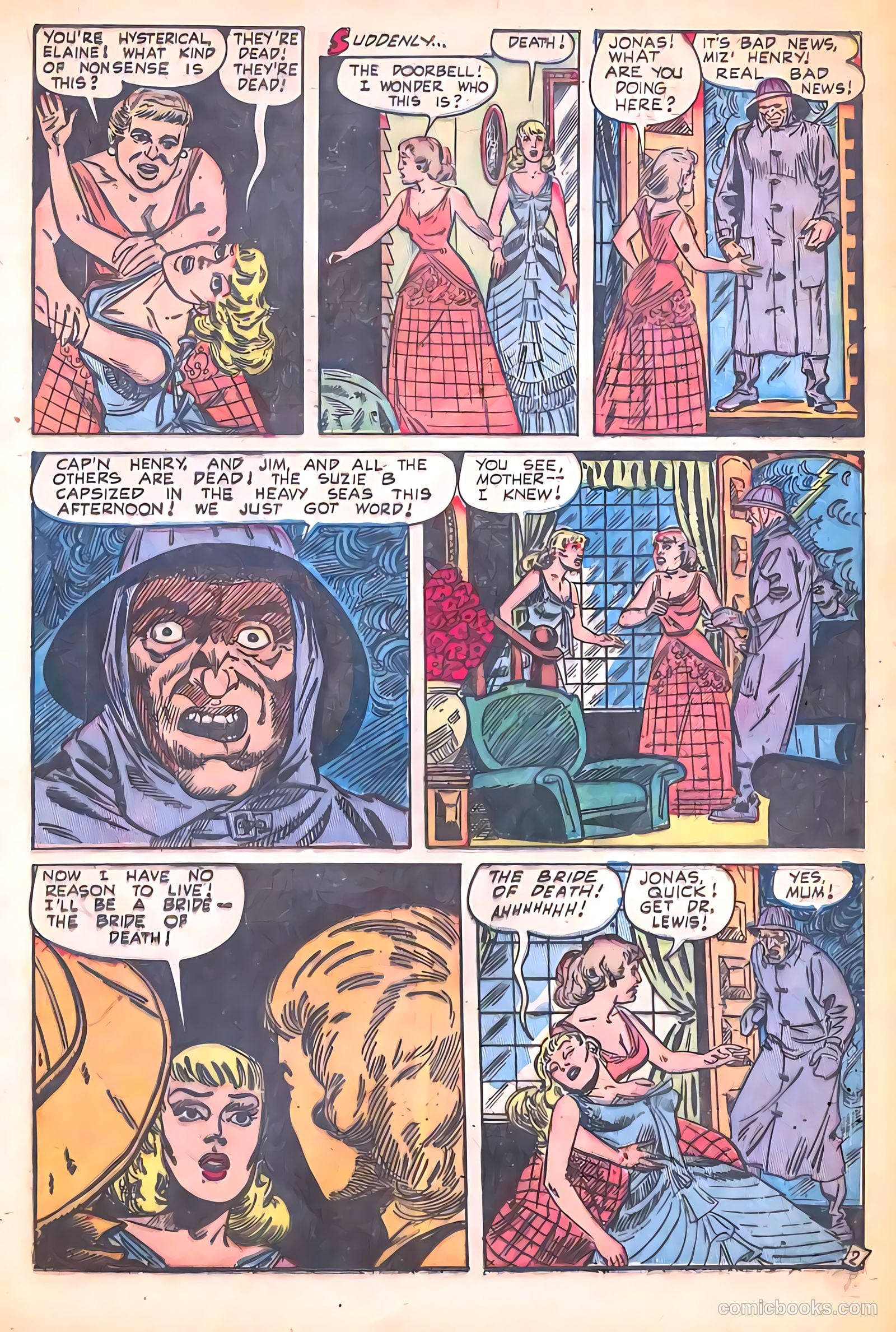 Adventures into Darkness #11 — page 23 of 36