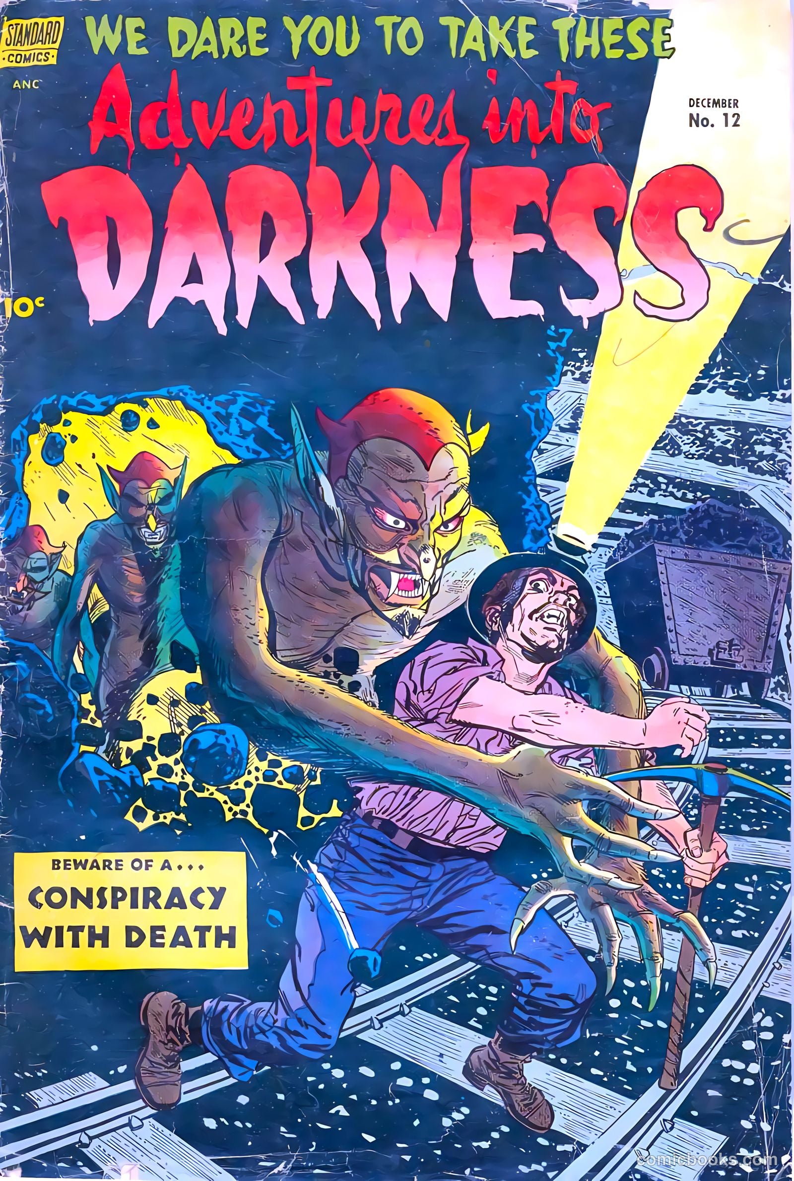 Adventures into Darkness #12 — page 1 of 36