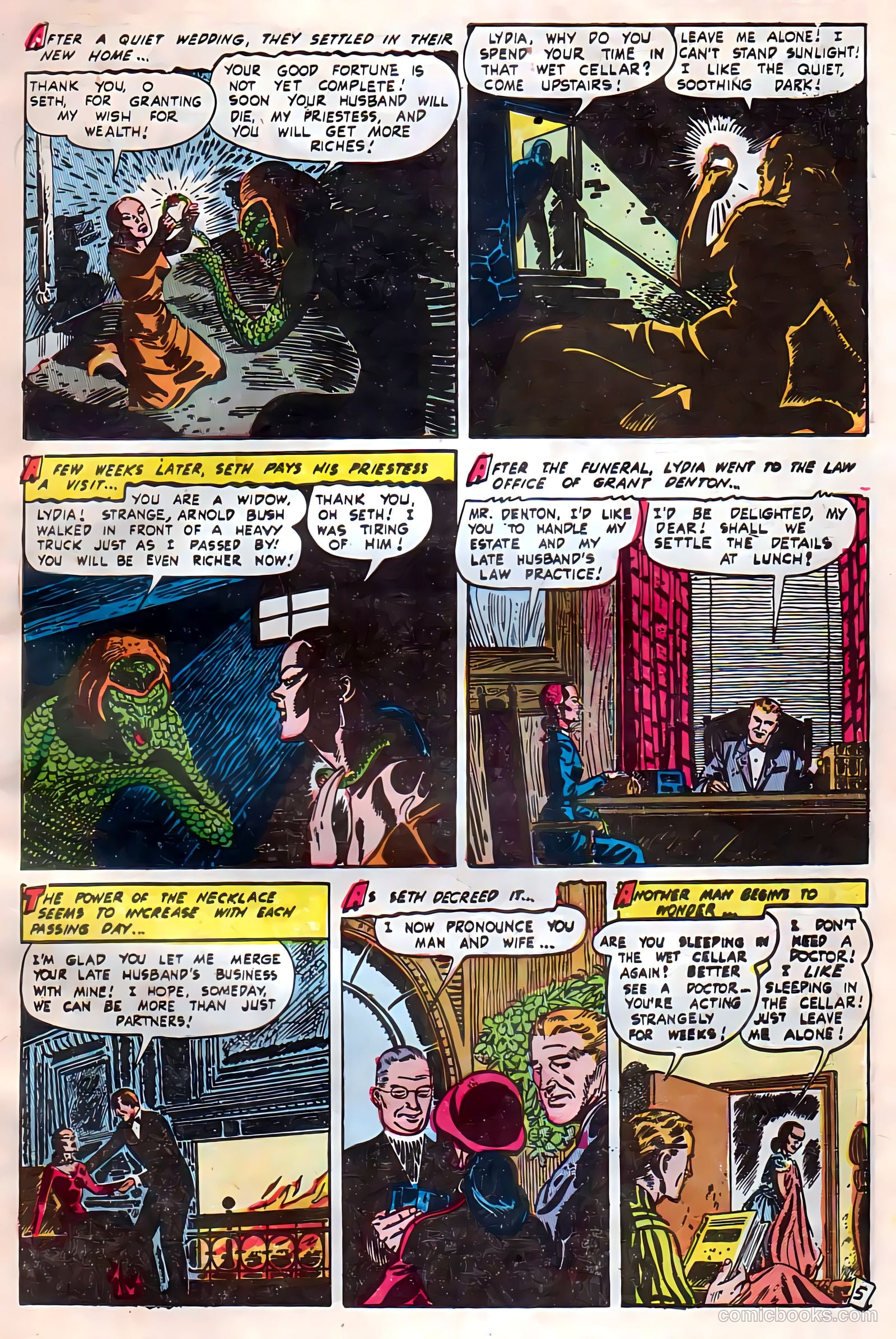 Adventures into Darkness #12 — page 7 of 36