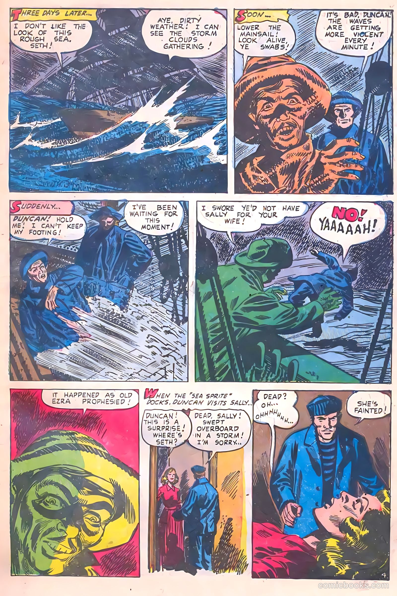 Adventures into Darkness #12 — page 19 of 36