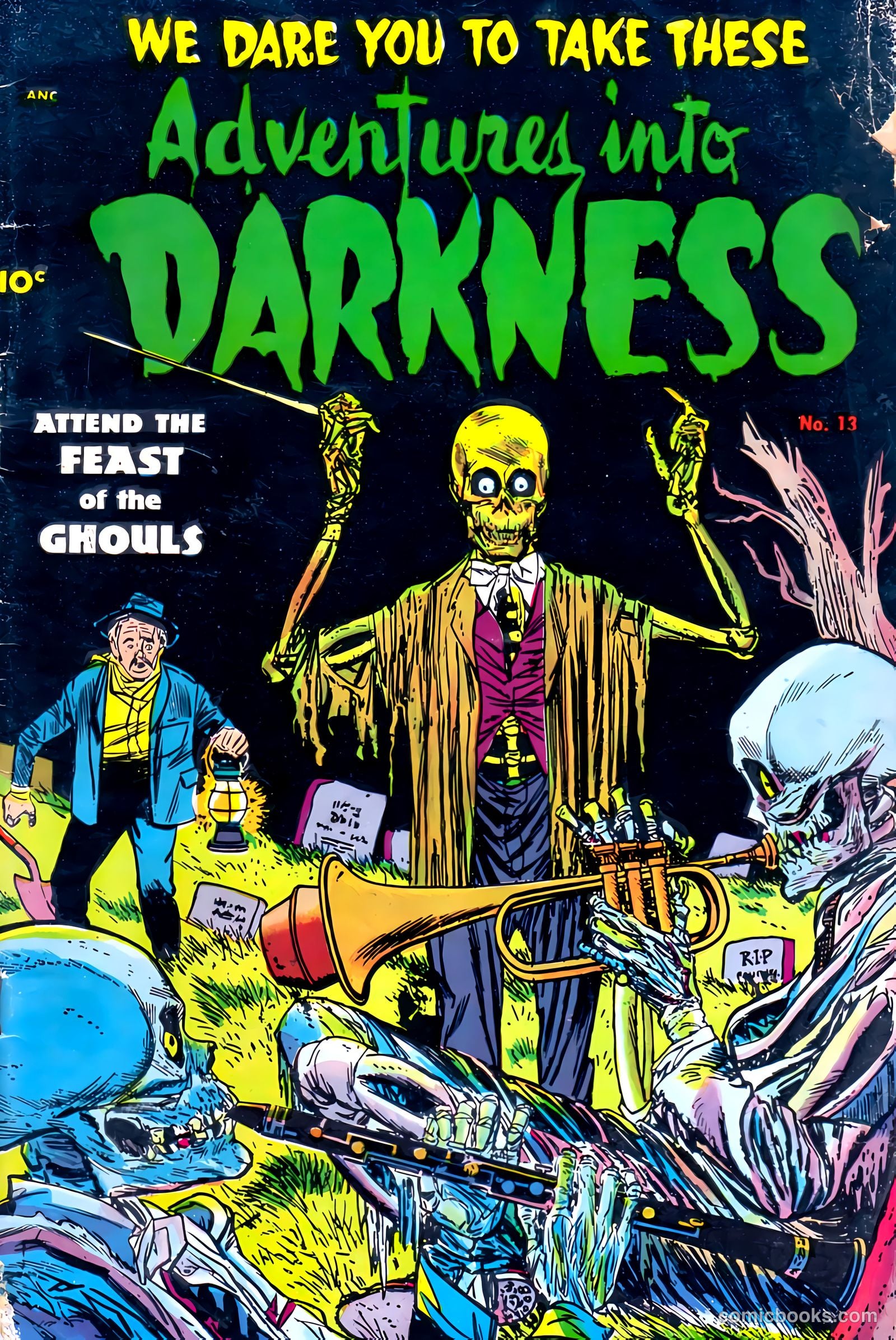 Adventures into Darkness #13 — page 1 of 36