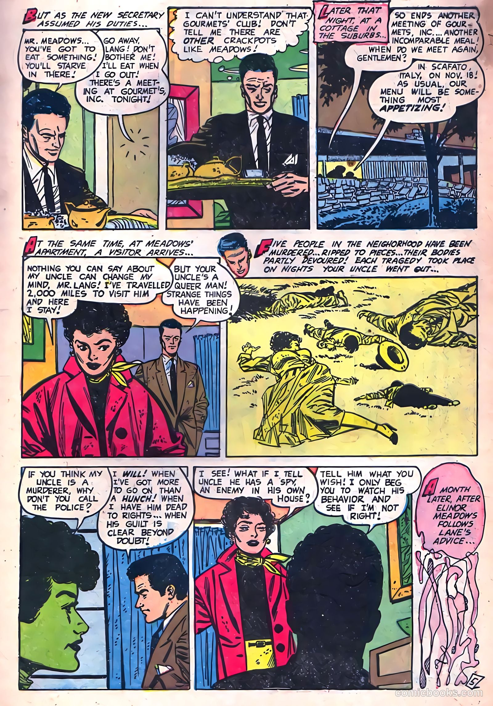 Adventures into Darkness #13 — page 7 of 36