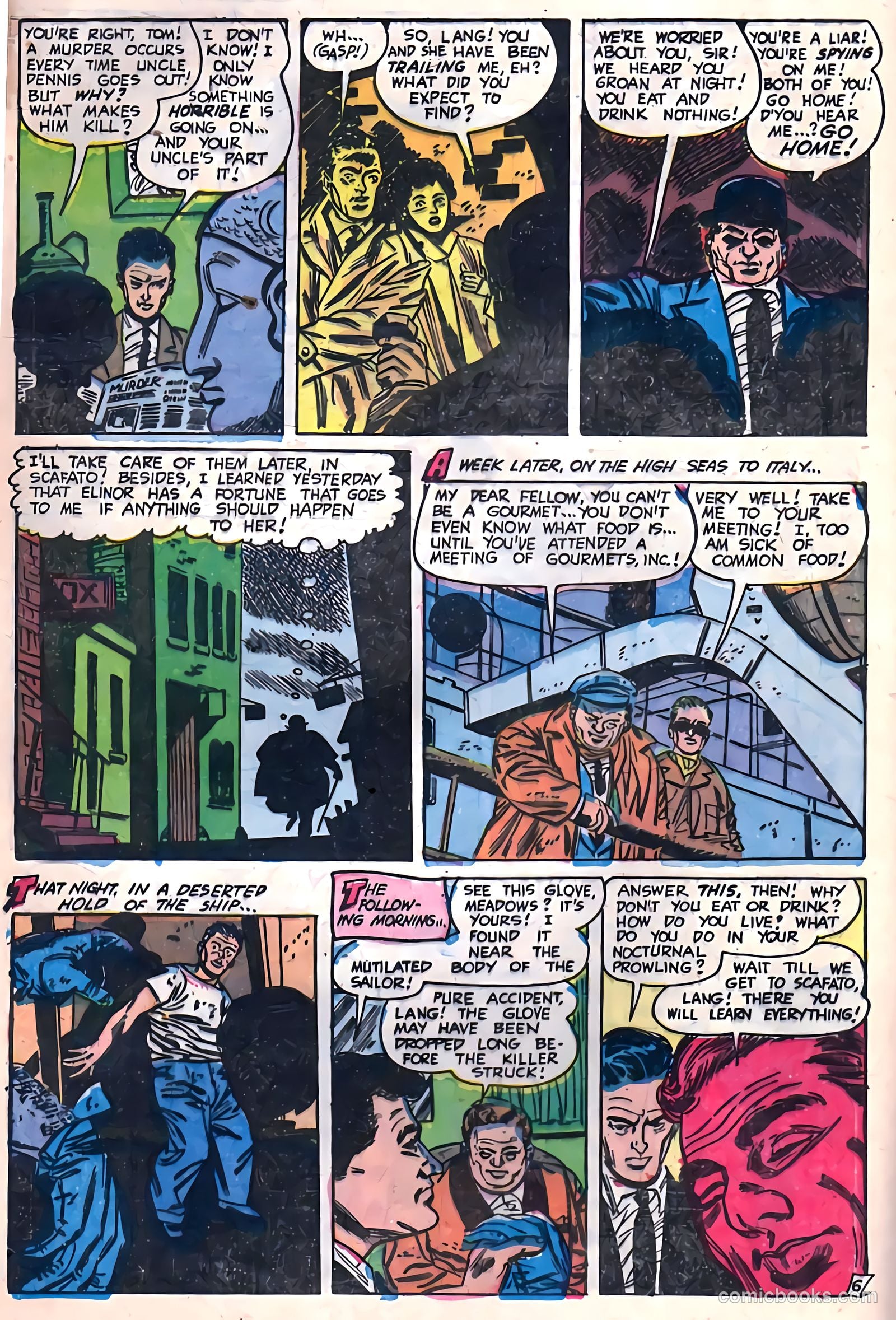 Adventures into Darkness #13 — page 8 of 36