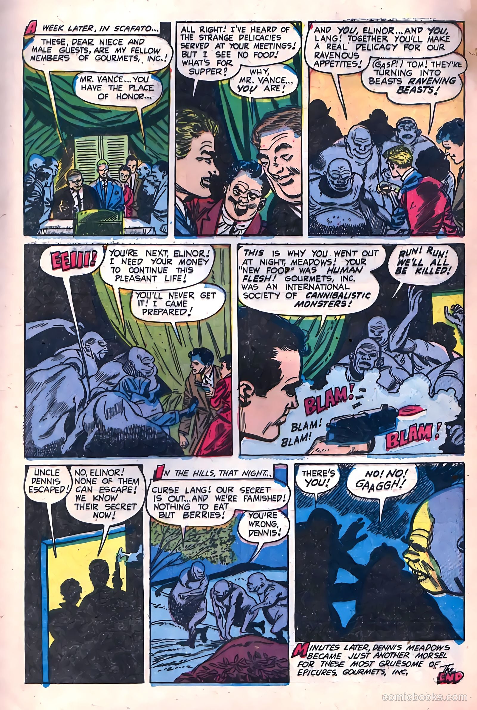 Adventures into Darkness #13 — page 9 of 36