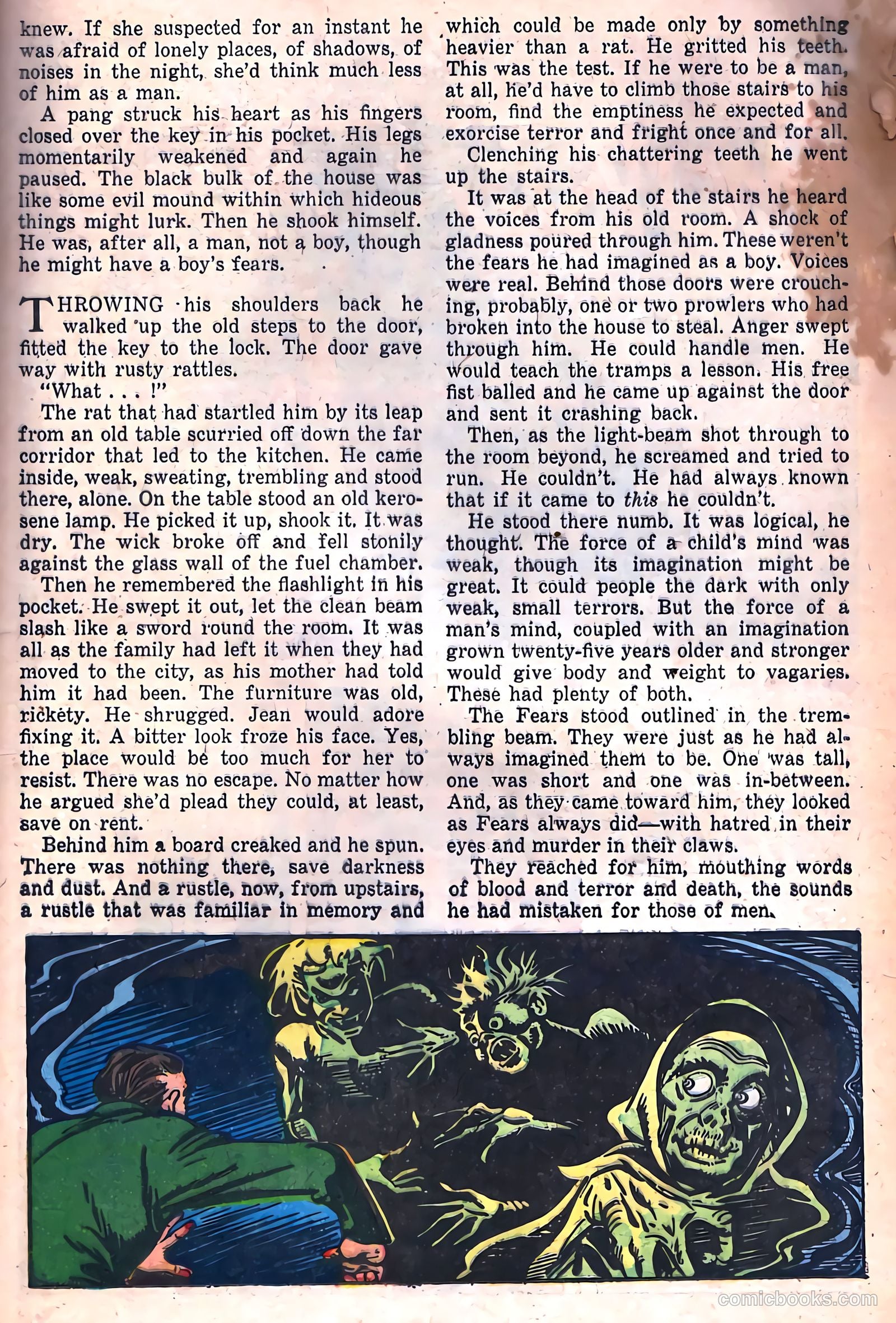 Adventures into Darkness #13 — page 21 of 36